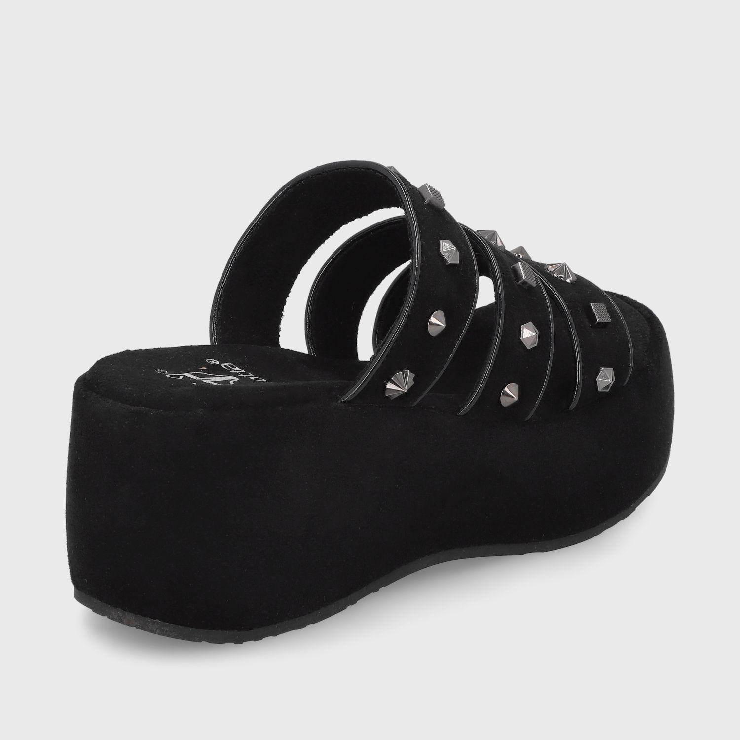 Sandalia Negra  Mujer 45823 Gotta-4