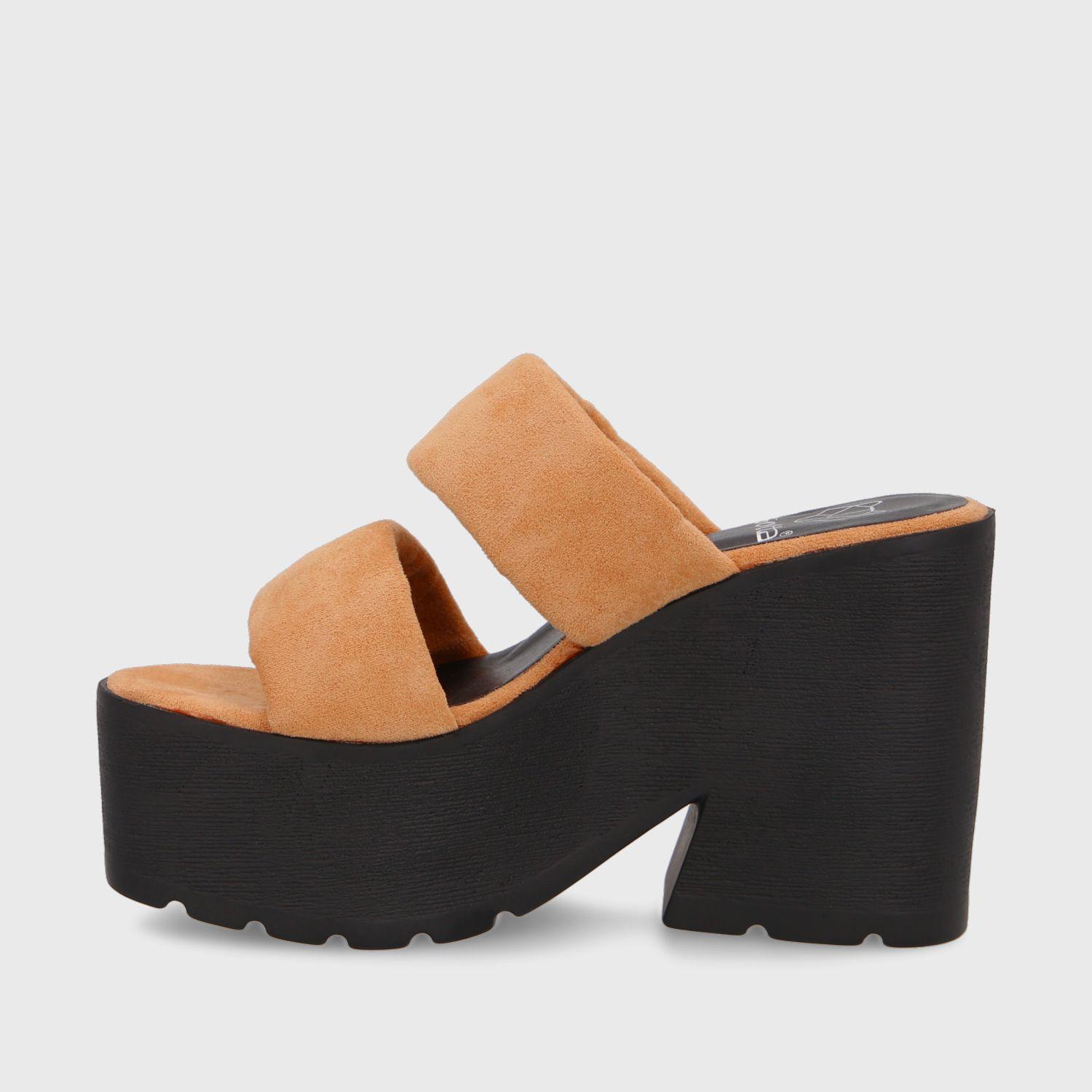 Sandalia Plataforma Café Mujer 15695 Gotta-3