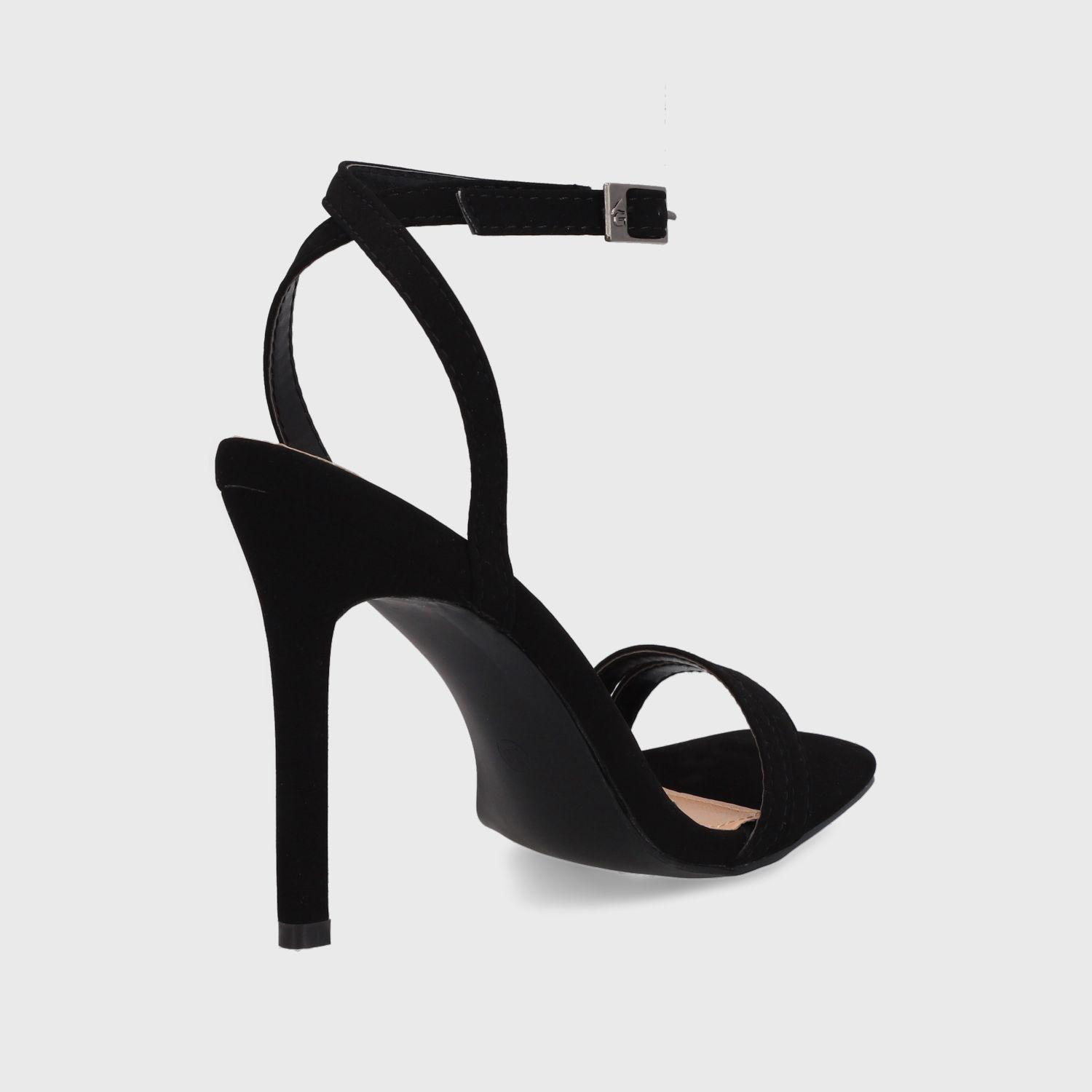 Sandalia Taco Negra Mujer 35152 Gotta-4