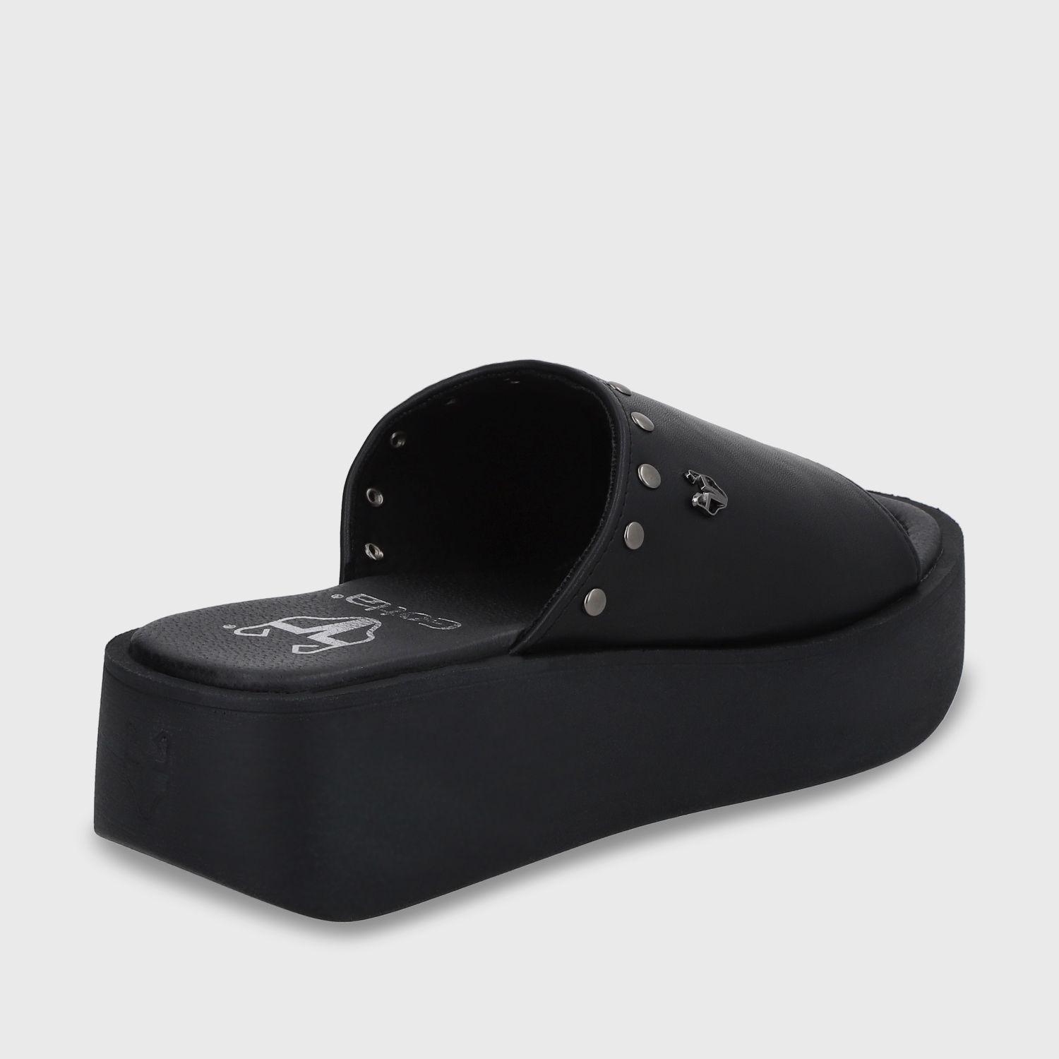 Sandalia Plataforma Negro Mujer 53730 Gotta-4