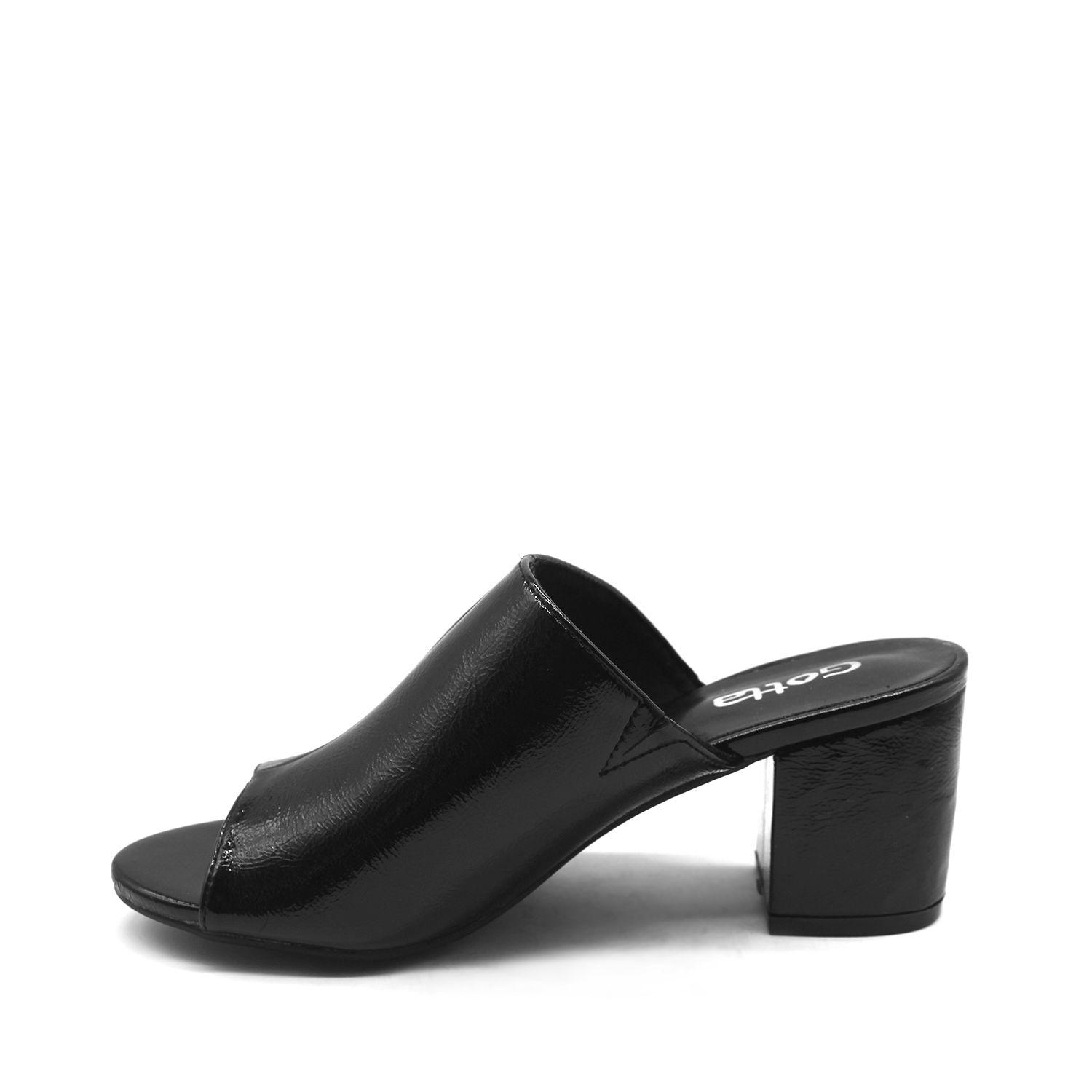 Sandalia Negra Mujer 15814 Gotta-4