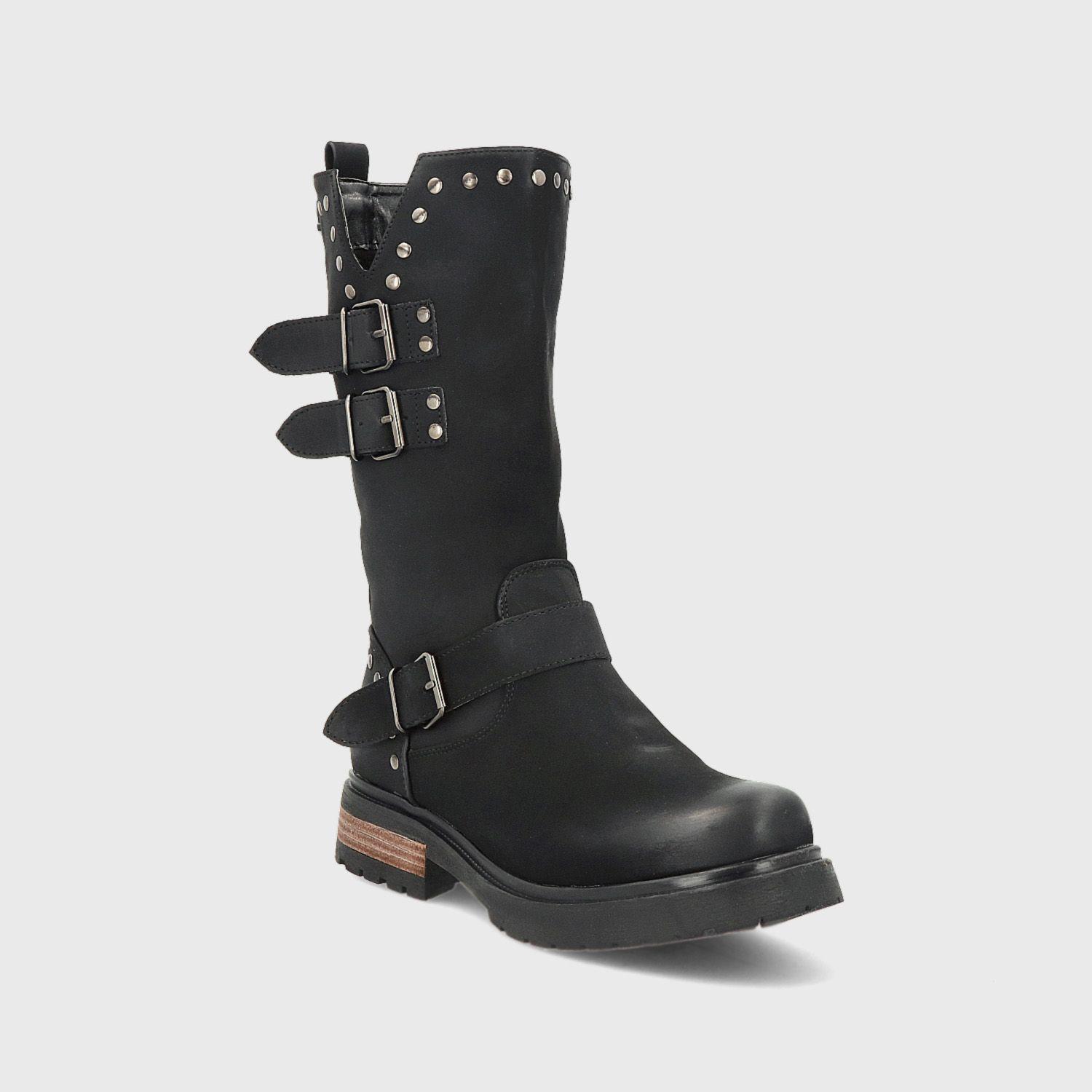 Bota Negra Mujer 25733 Gotta-1