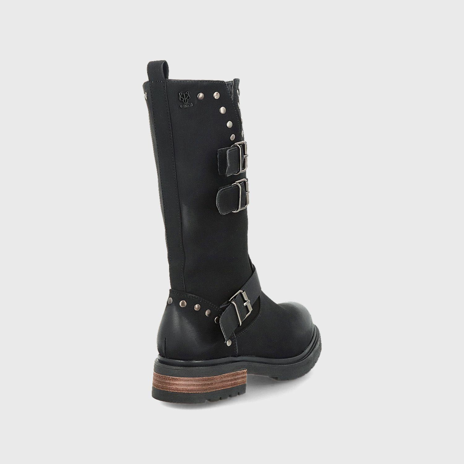 Bota Negra Mujer 25733 Gotta-4