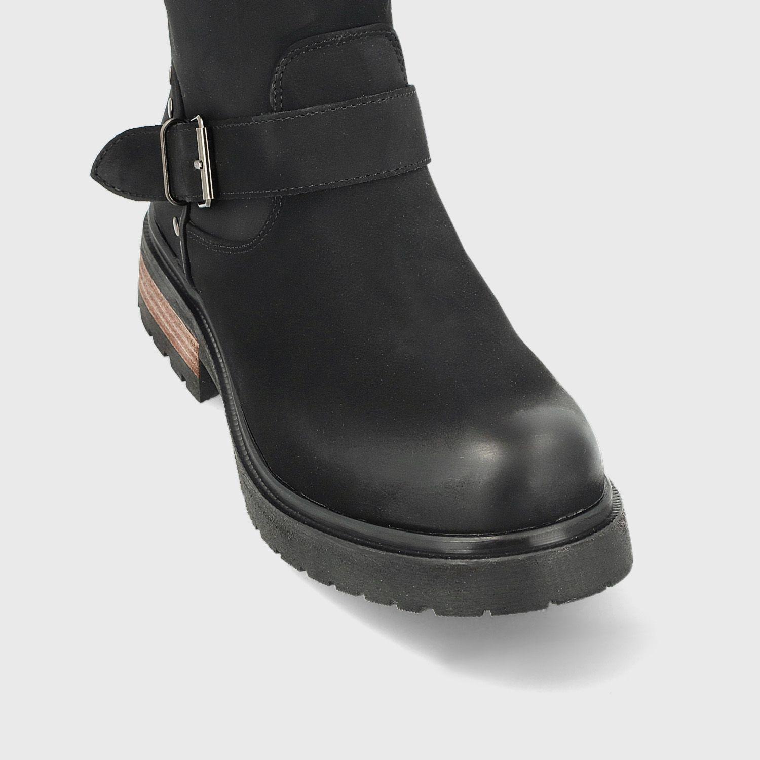 Bota Negra Mujer 25733 Gotta-5