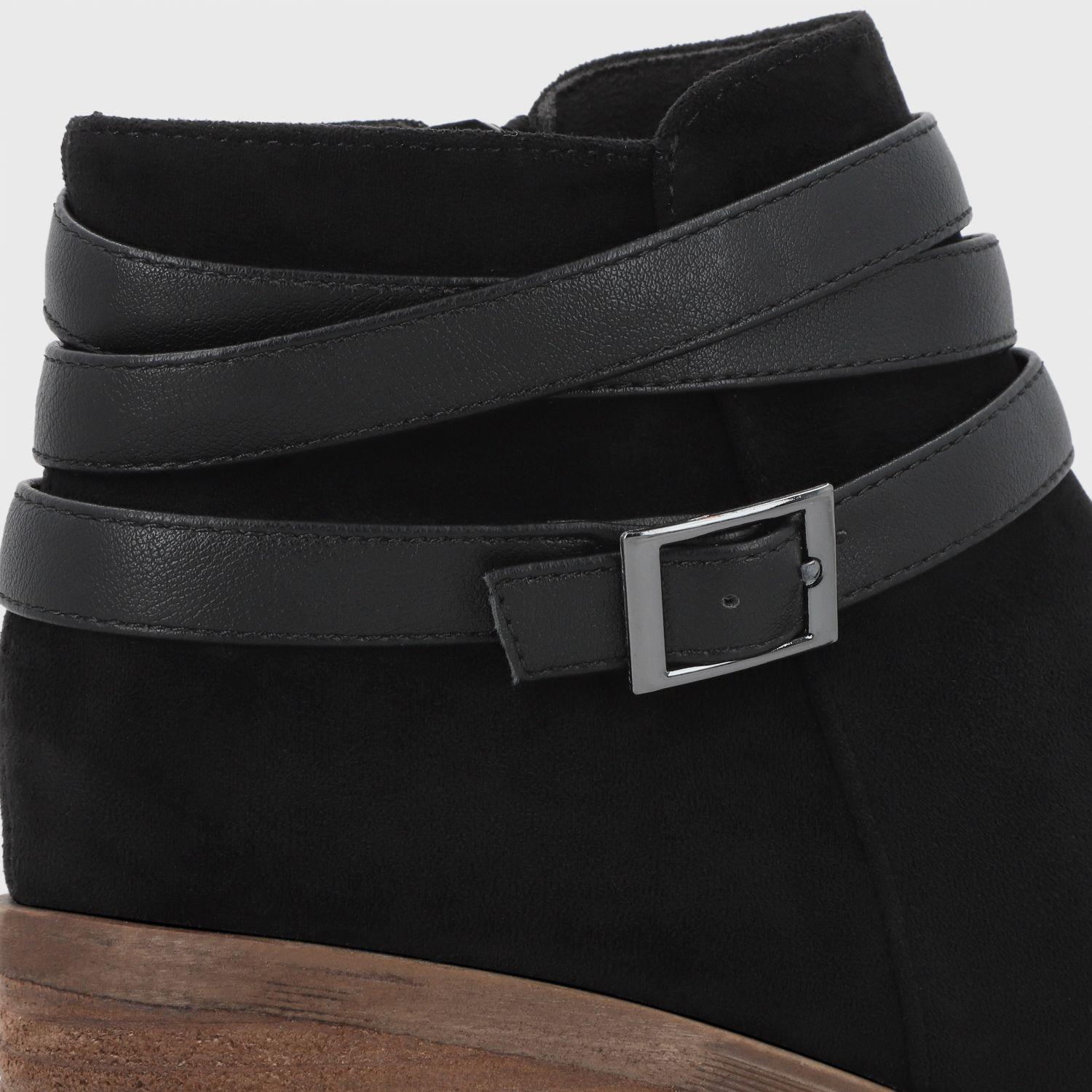 Botin Taco Negro Mujer 43109 Gotta-5