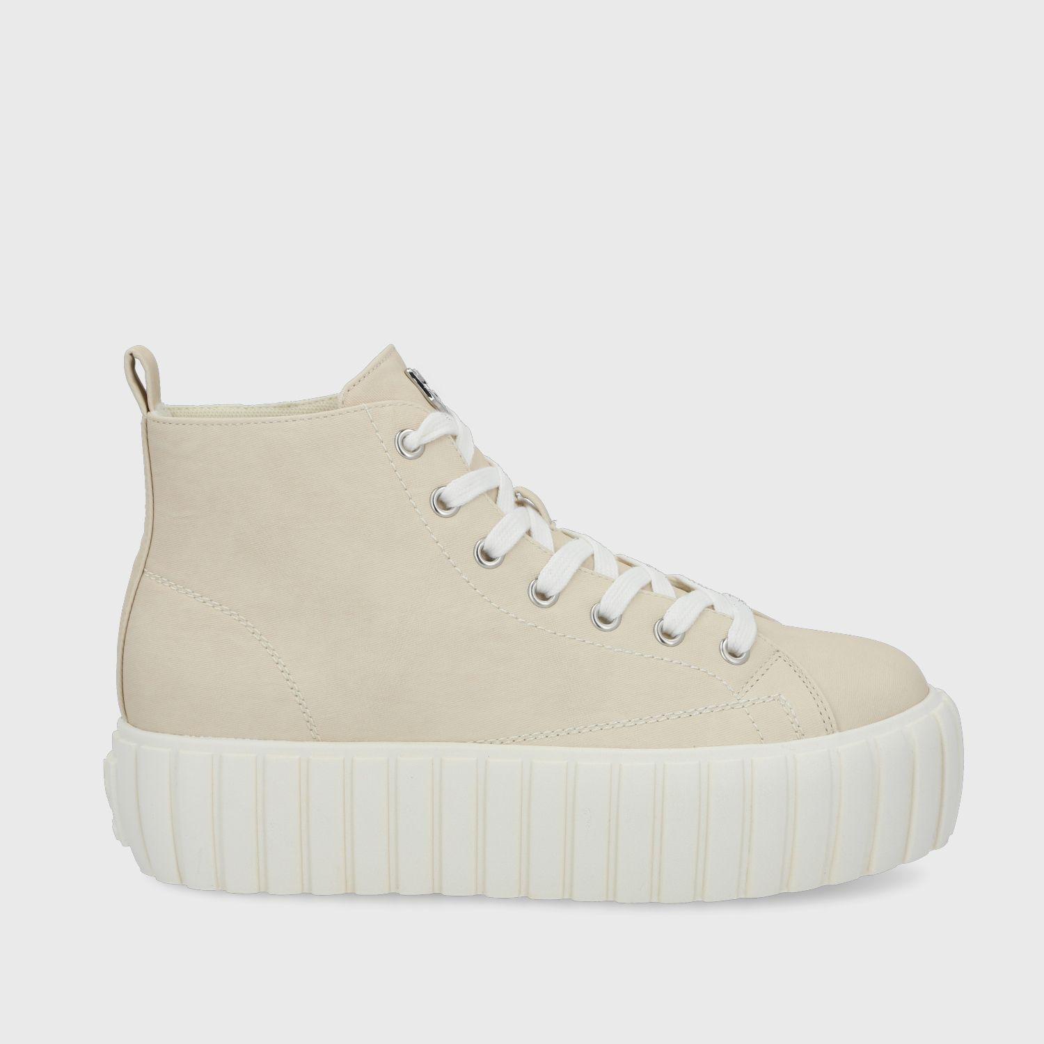 Zapatilla Caña Blanco Hueso Mujer 43072 Gotta-0