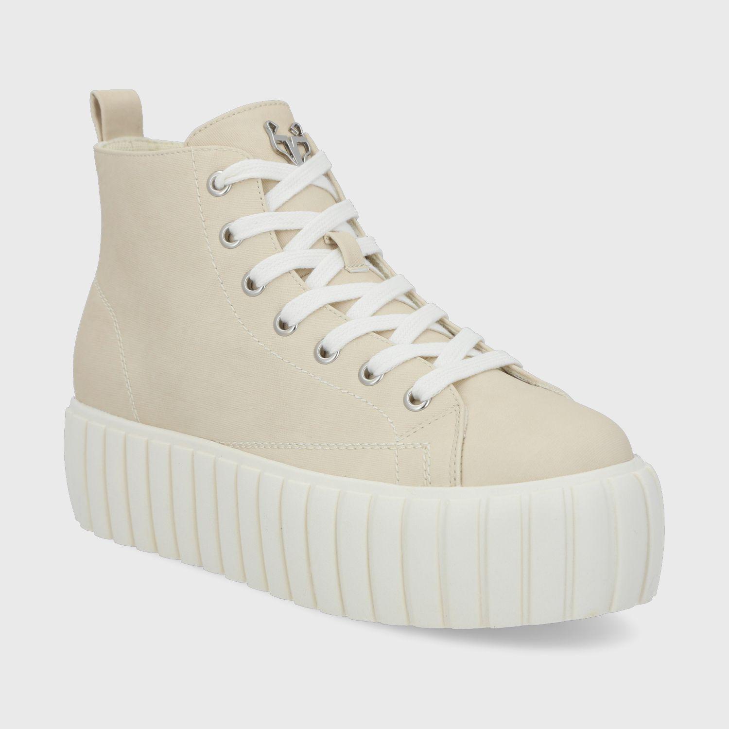 Zapatilla Caña Blanco Hueso Mujer 43072 Gotta-1