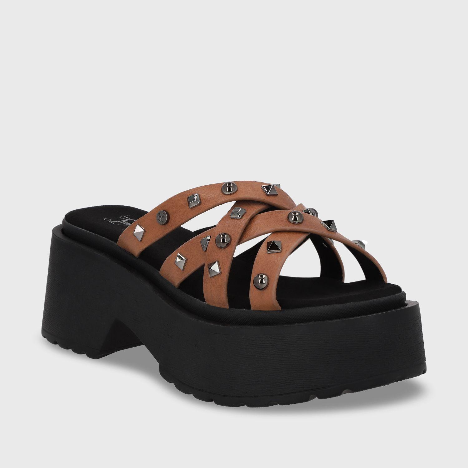 Sandalia Plataforma Beige Mujer 45984 Gotta-1