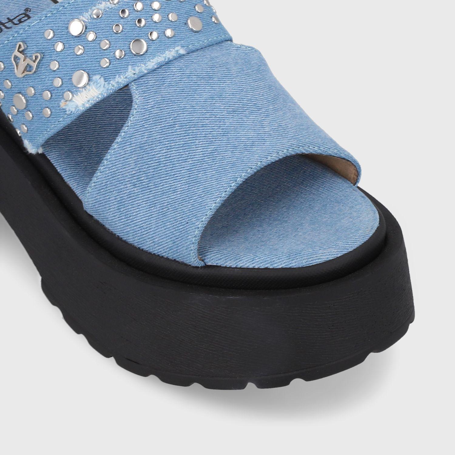 Sandalia Denim  Mujer 45983 Gotta-5