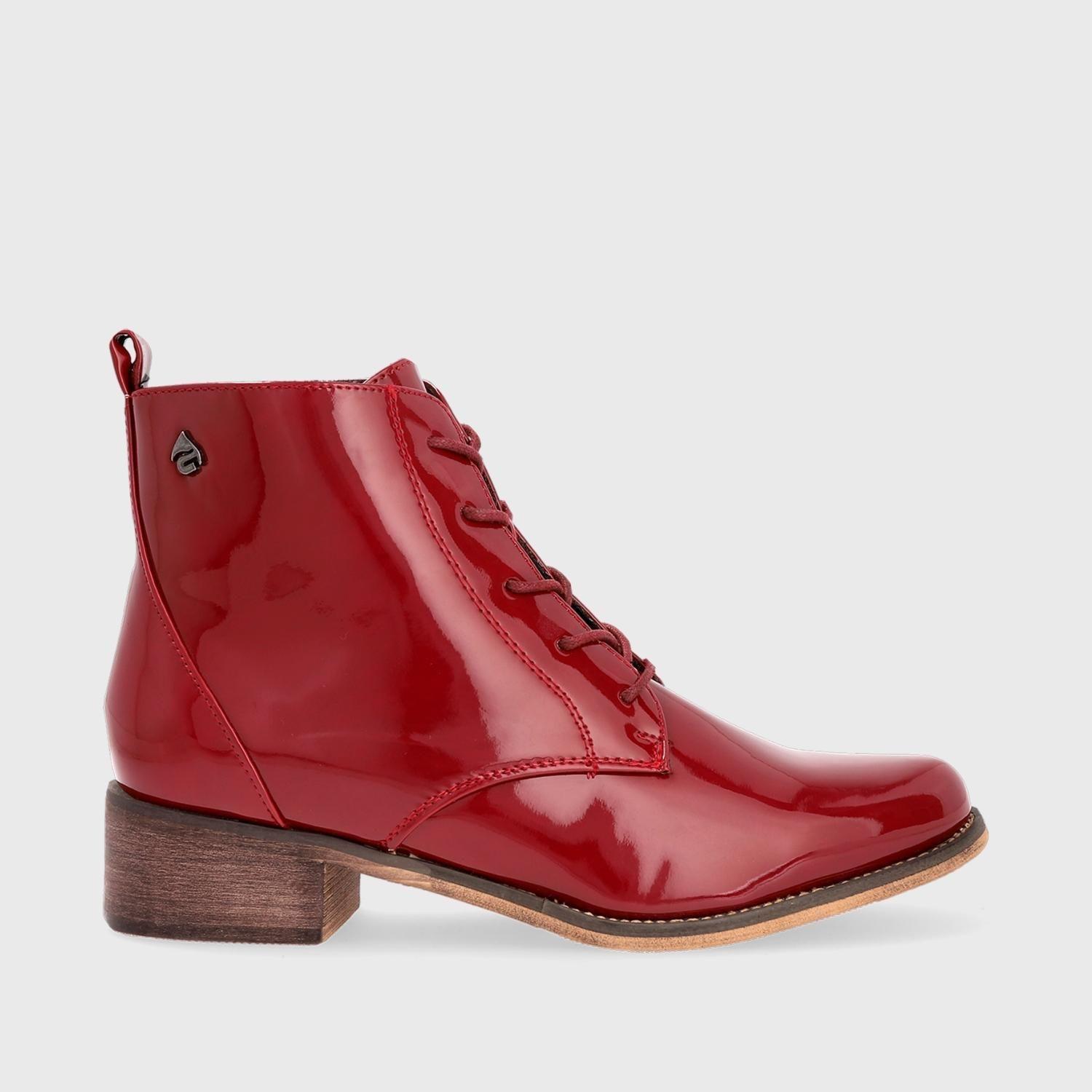 Botín Rojo Mujer 13551 Gotta-0