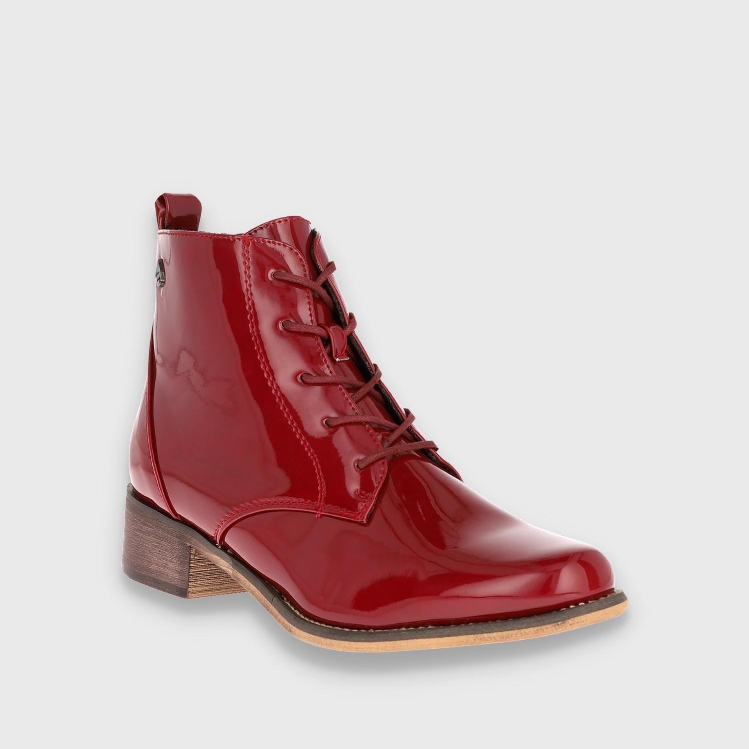 Botín Rojo Mujer 13551 Gotta-1