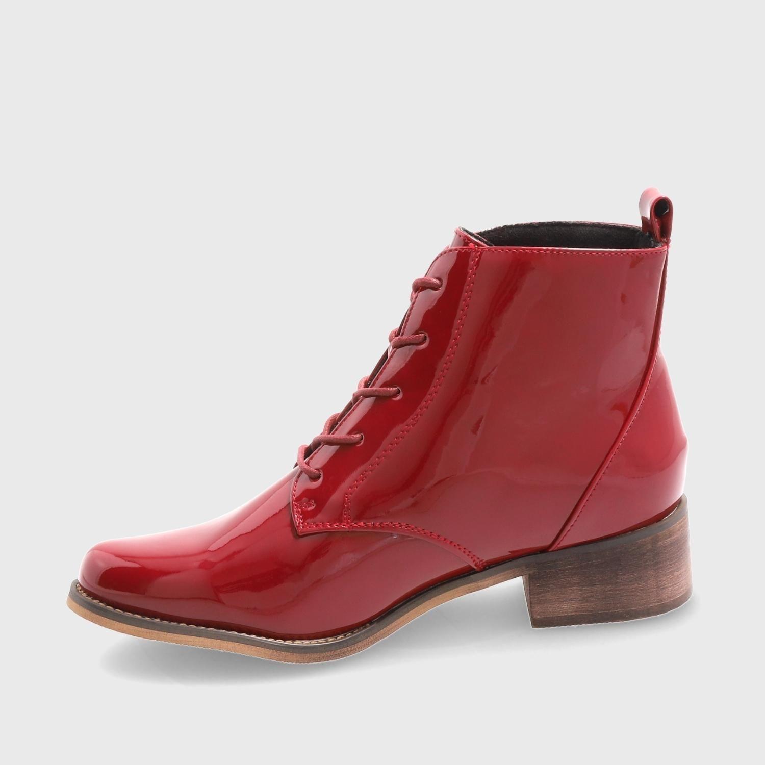 Botín Rojo Mujer 13551 Gotta-3