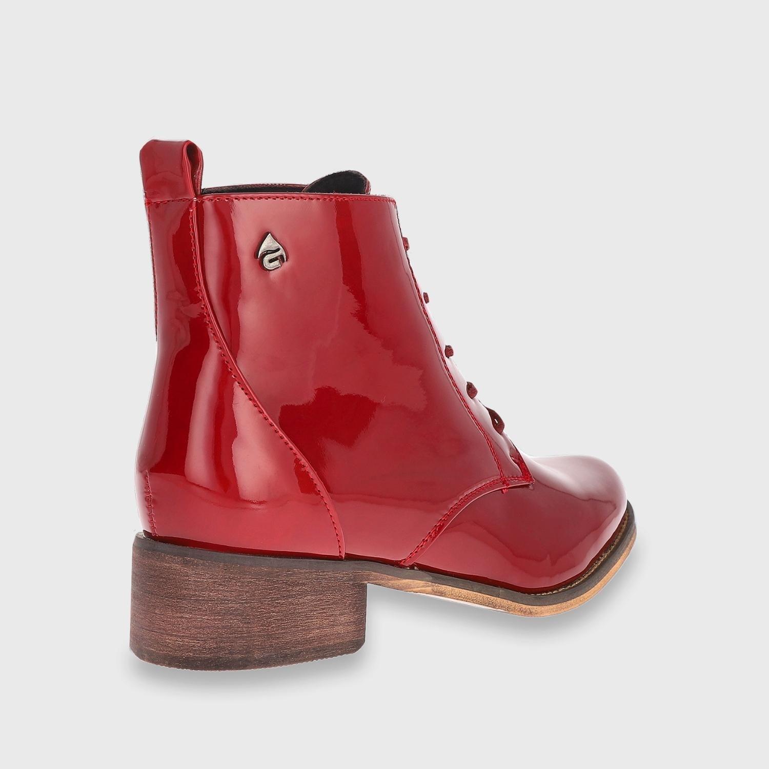 Botín Rojo Mujer 13551 Gotta-4