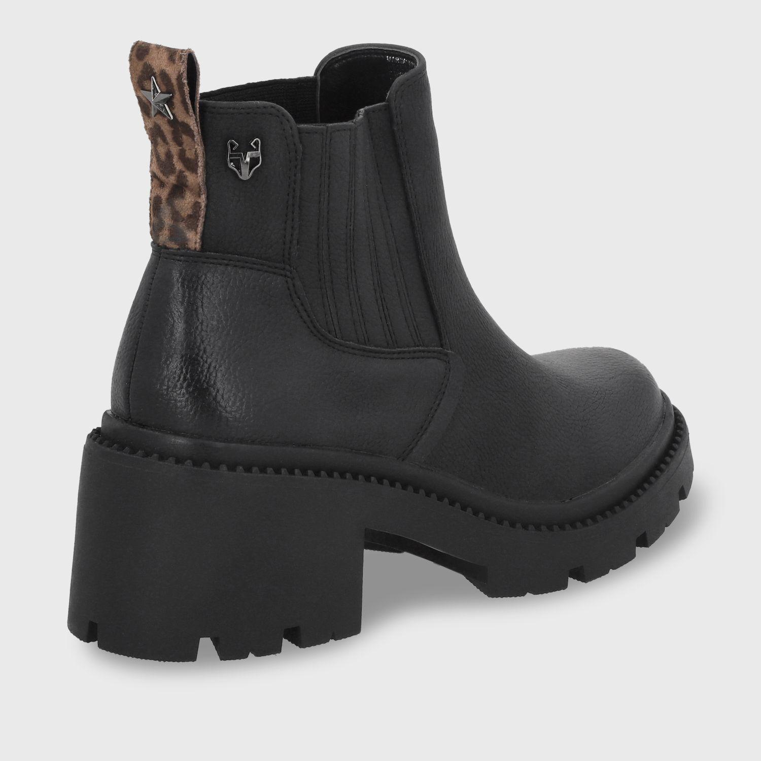 Botín Negro Mujer 45742 Gotta-4