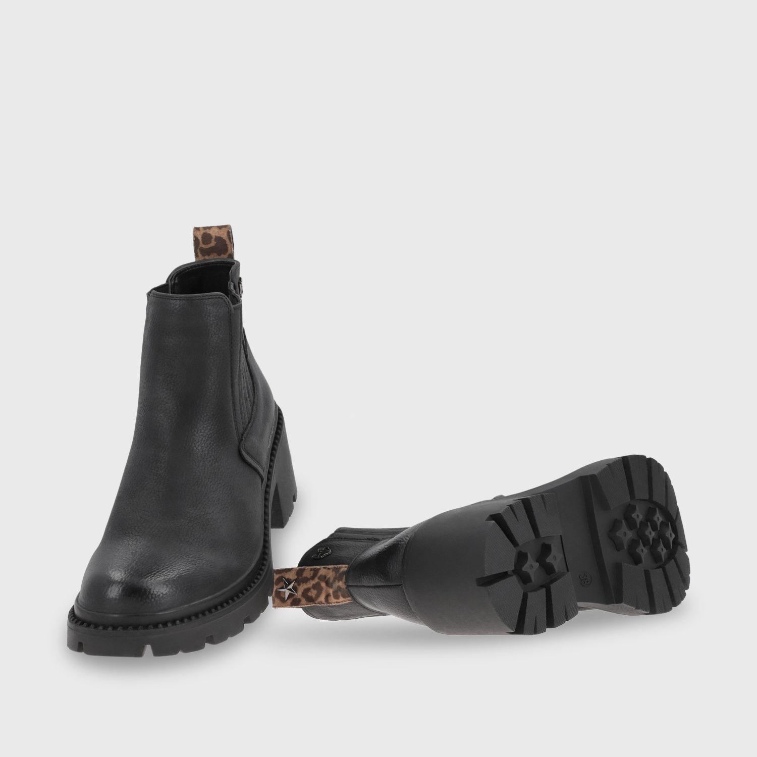 Botín Negro Mujer 45742 Gotta-6