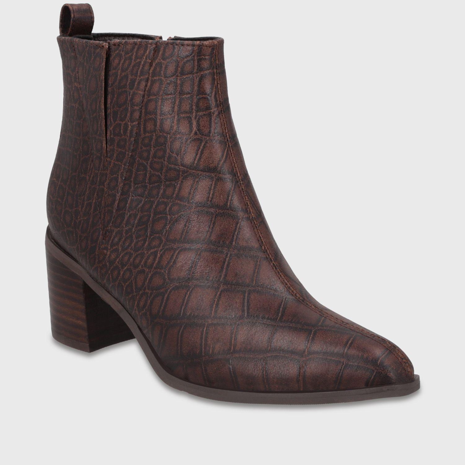 Botin Taco Café Mujer 5530053 Gotta-1