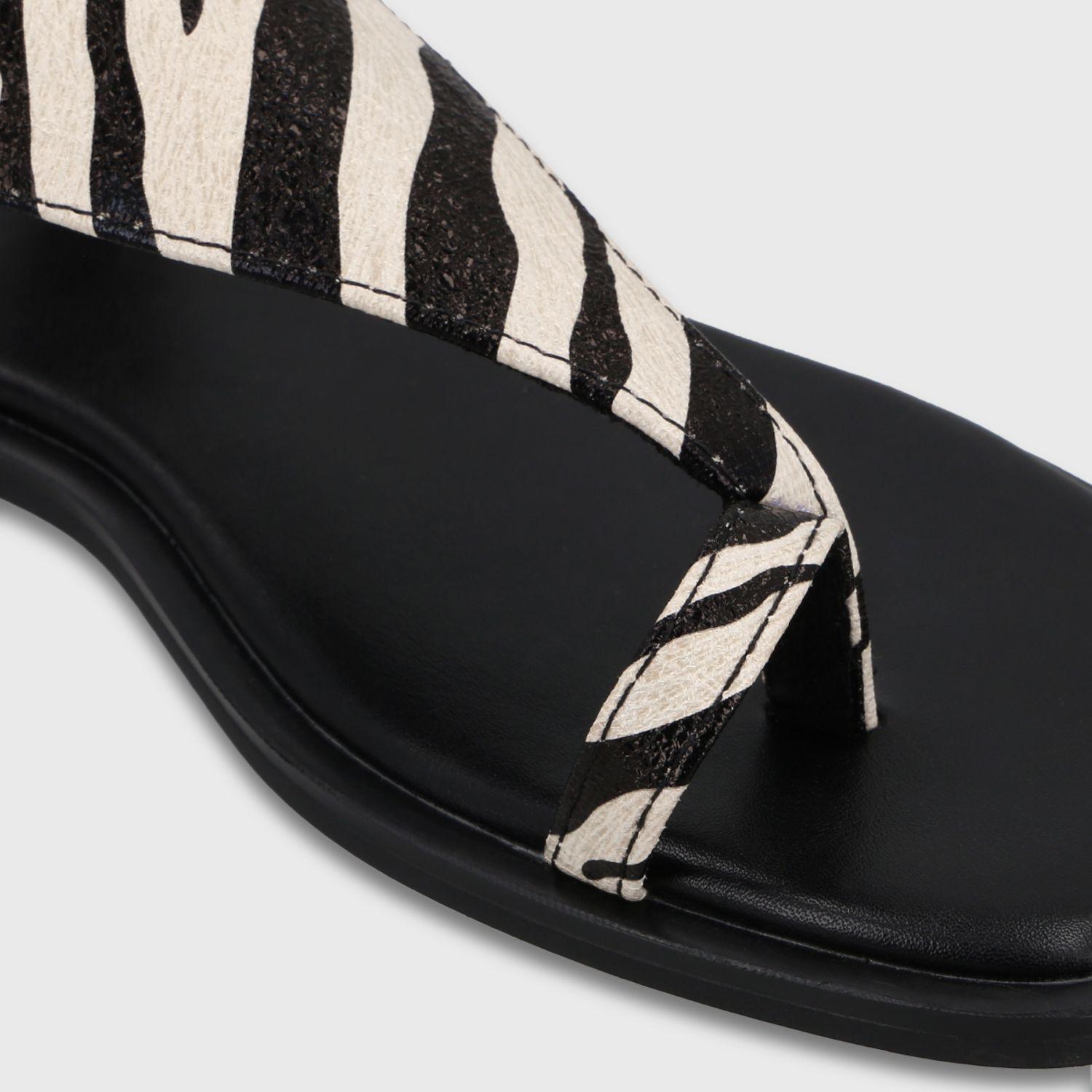 Sandalia Animal Print Mujer 65681 Gotta-5