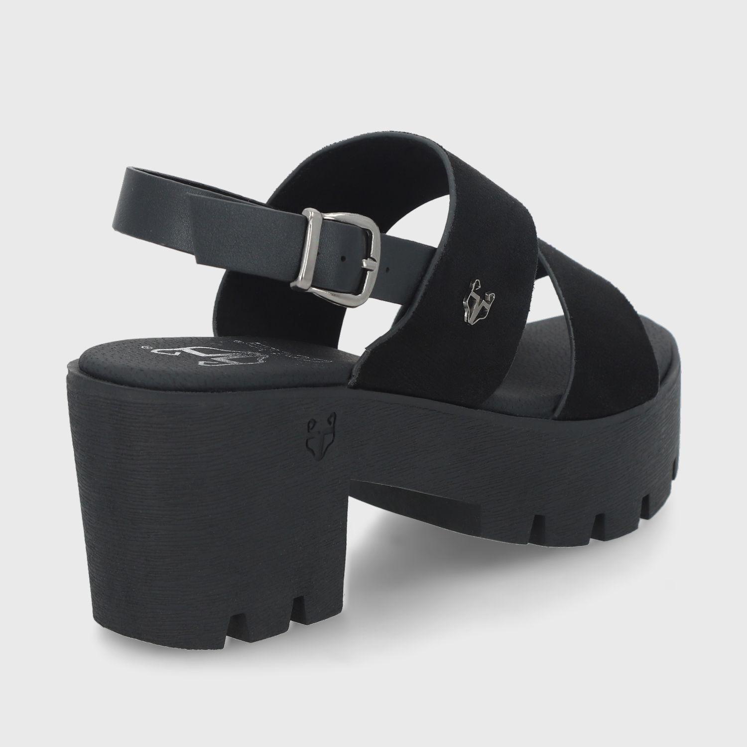 Sandalia Negra  Mujer 43021 Gotta-4