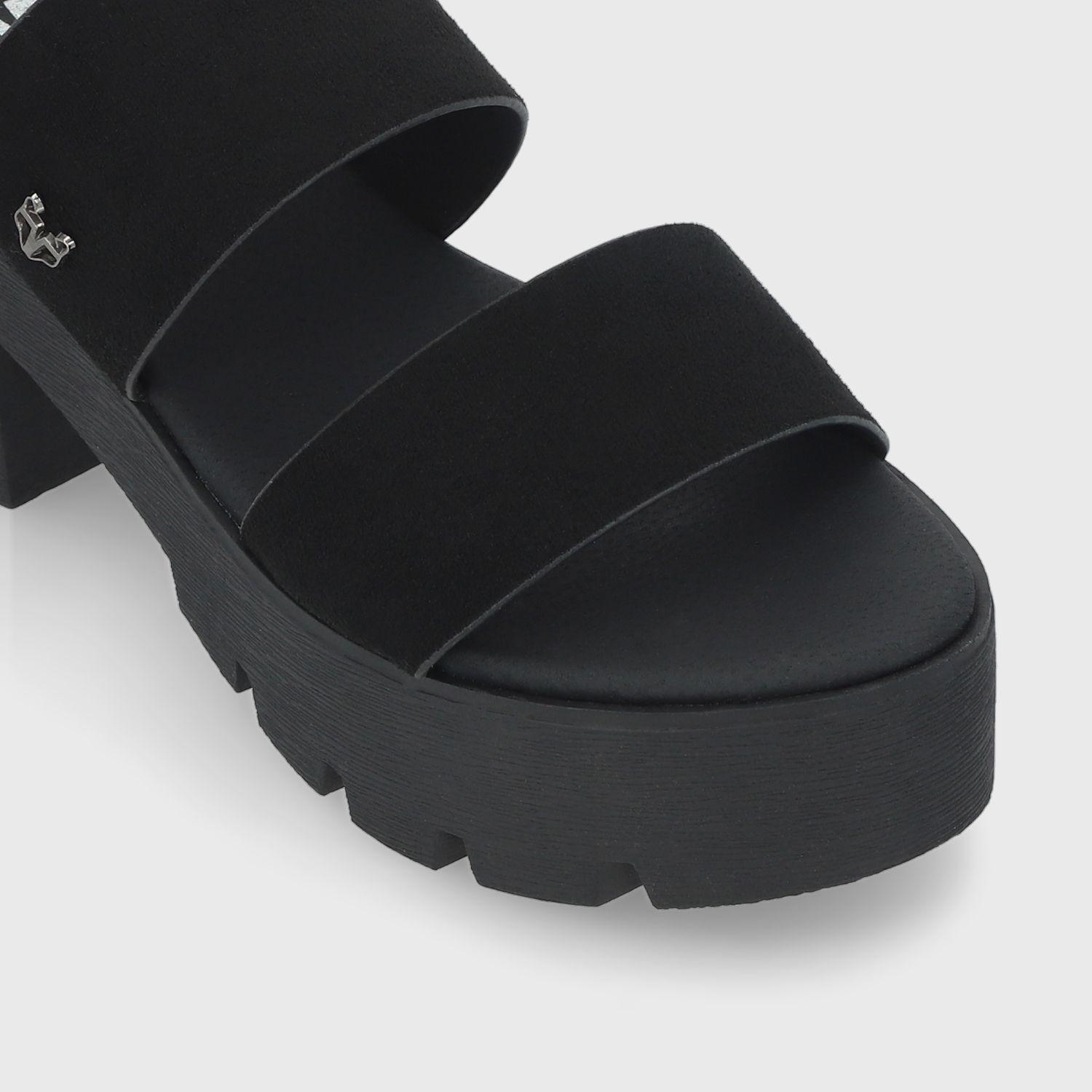 Sandalia Negra  Mujer 43021 Gotta-5