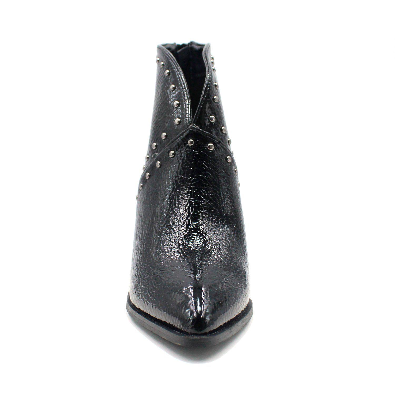 Botín Negro Mujer C5548 Gotta-4