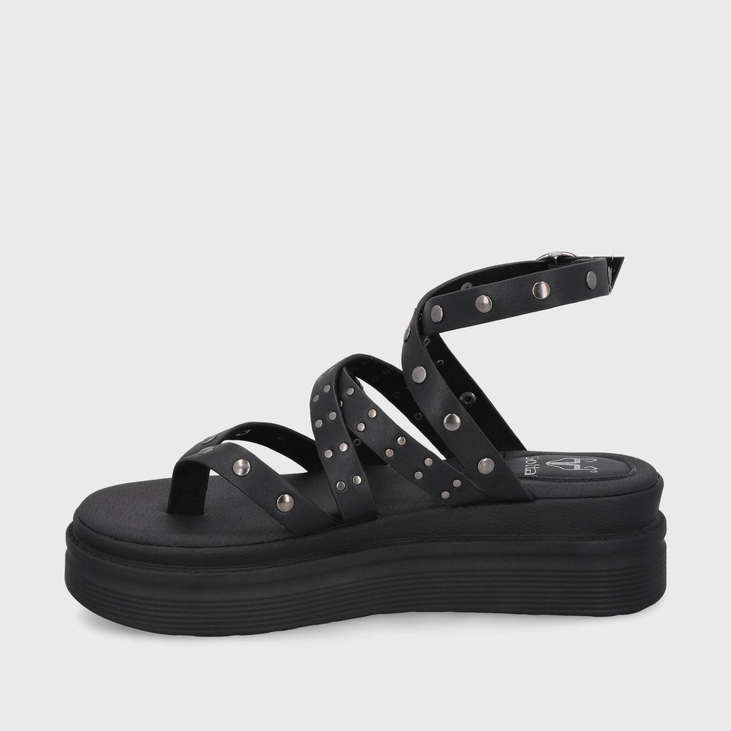 Sandalia Negra  Mujer 43013 Gotta-3