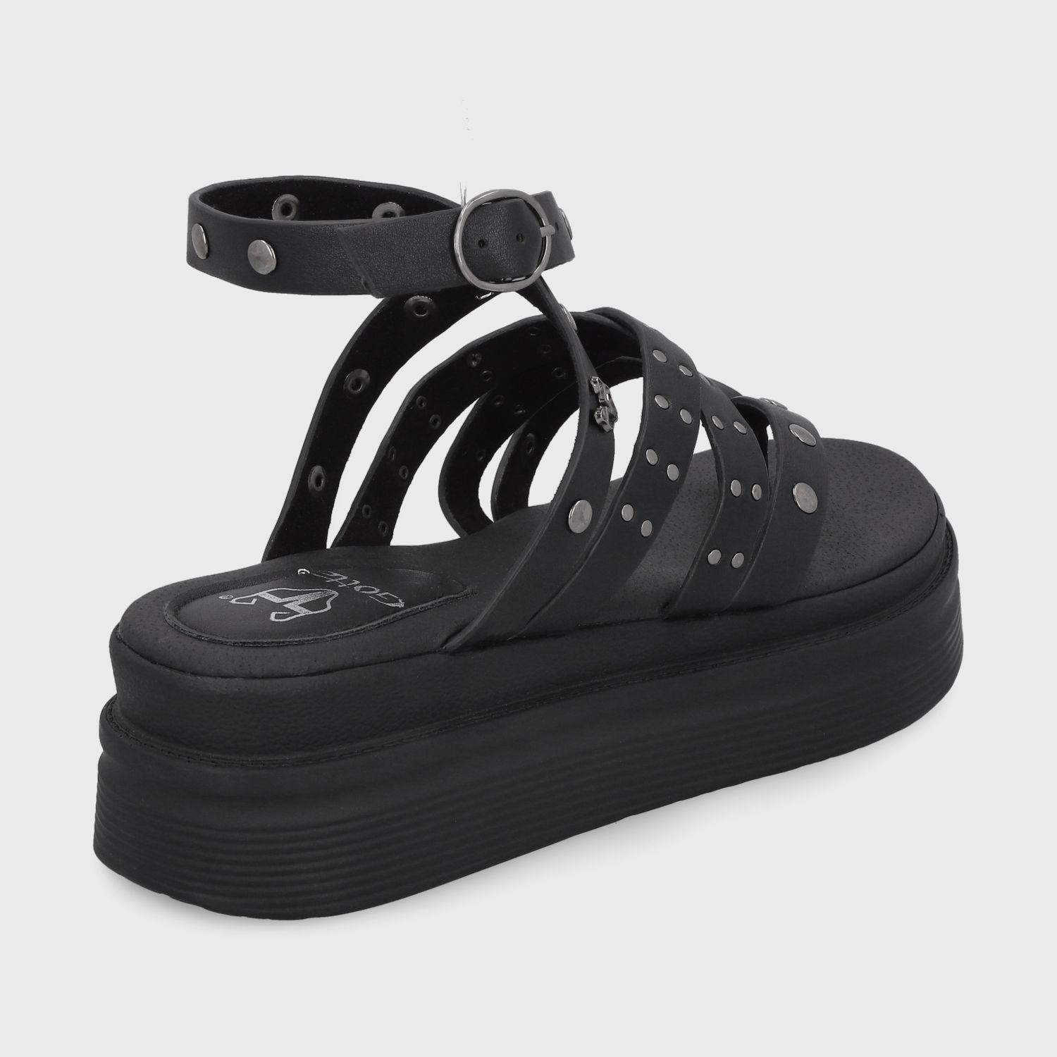 Sandalia Negra  Mujer 43013 Gotta-4