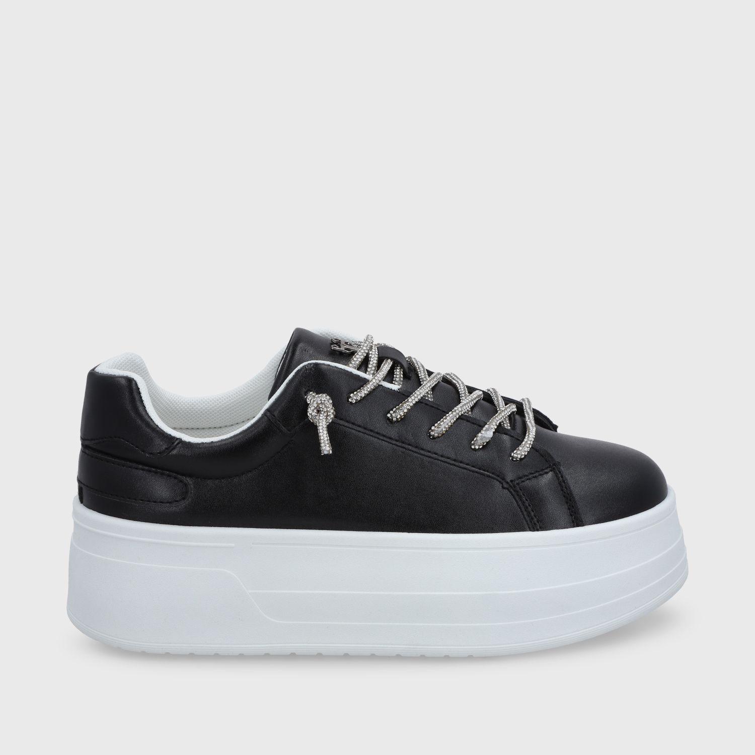 Zapatilla Plataforma Negra Mujer 48121 Gotta-0