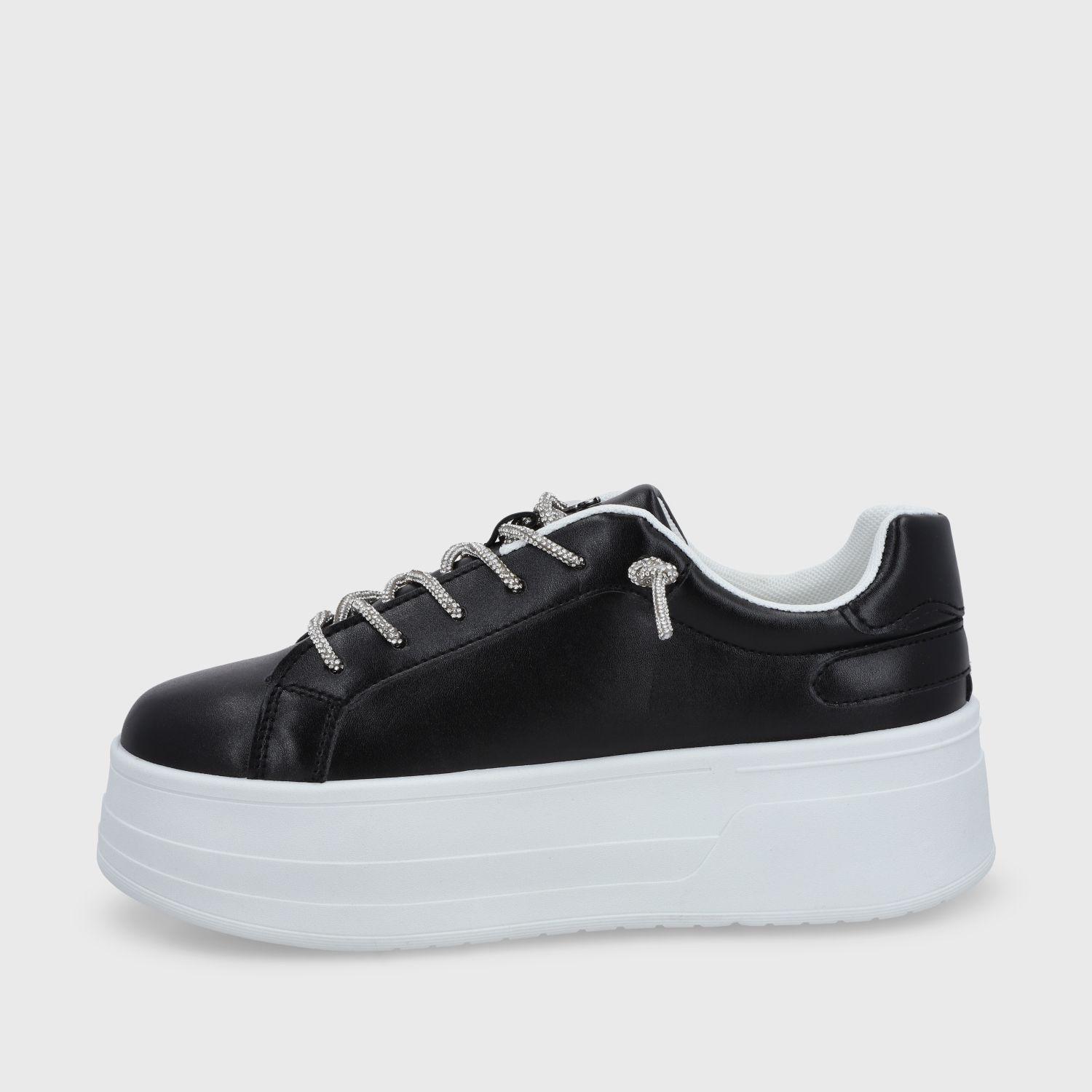 Zapatilla Plataforma Negra Mujer 48121 Gotta-3