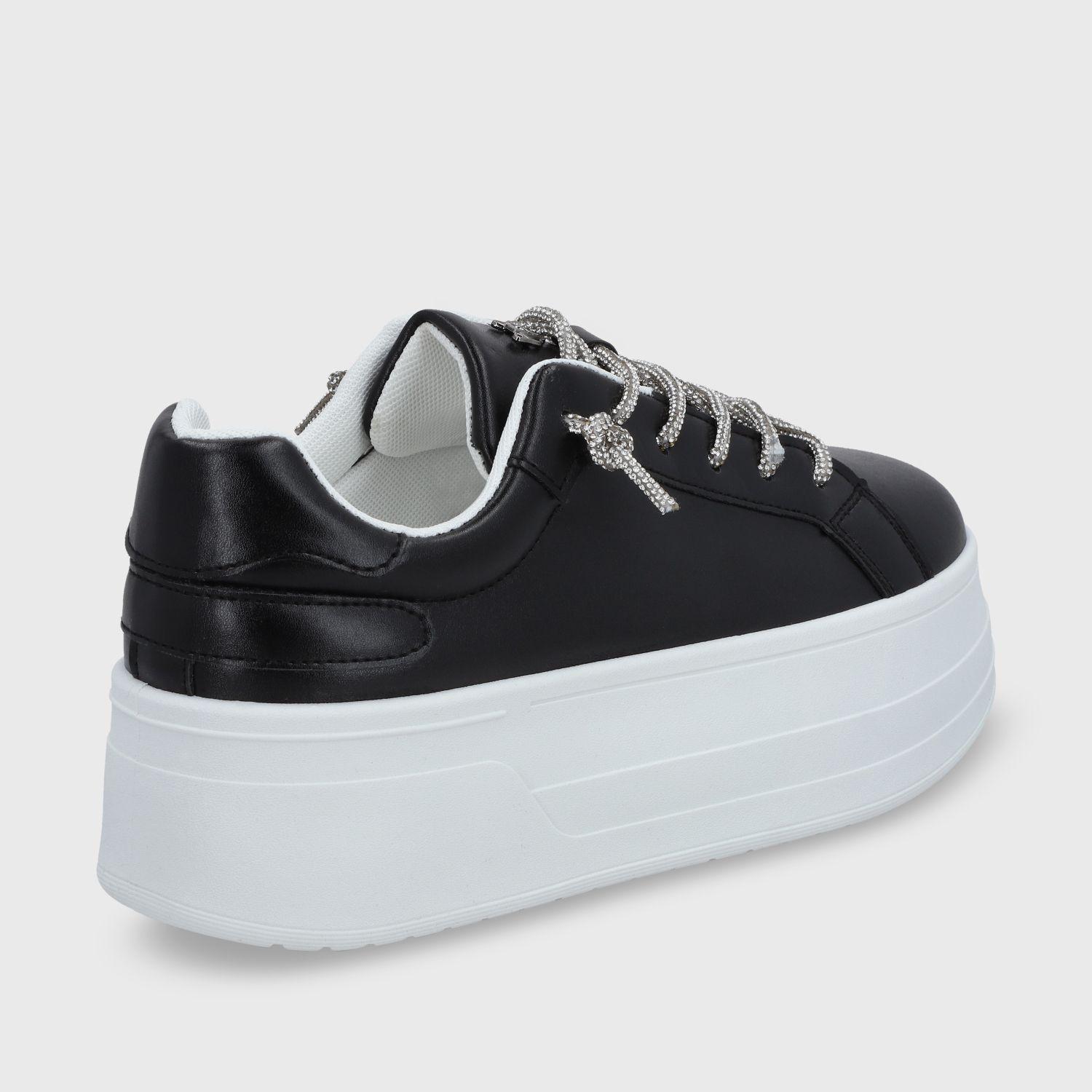 Zapatilla Plataforma Negra Mujer 48121 Gotta-4