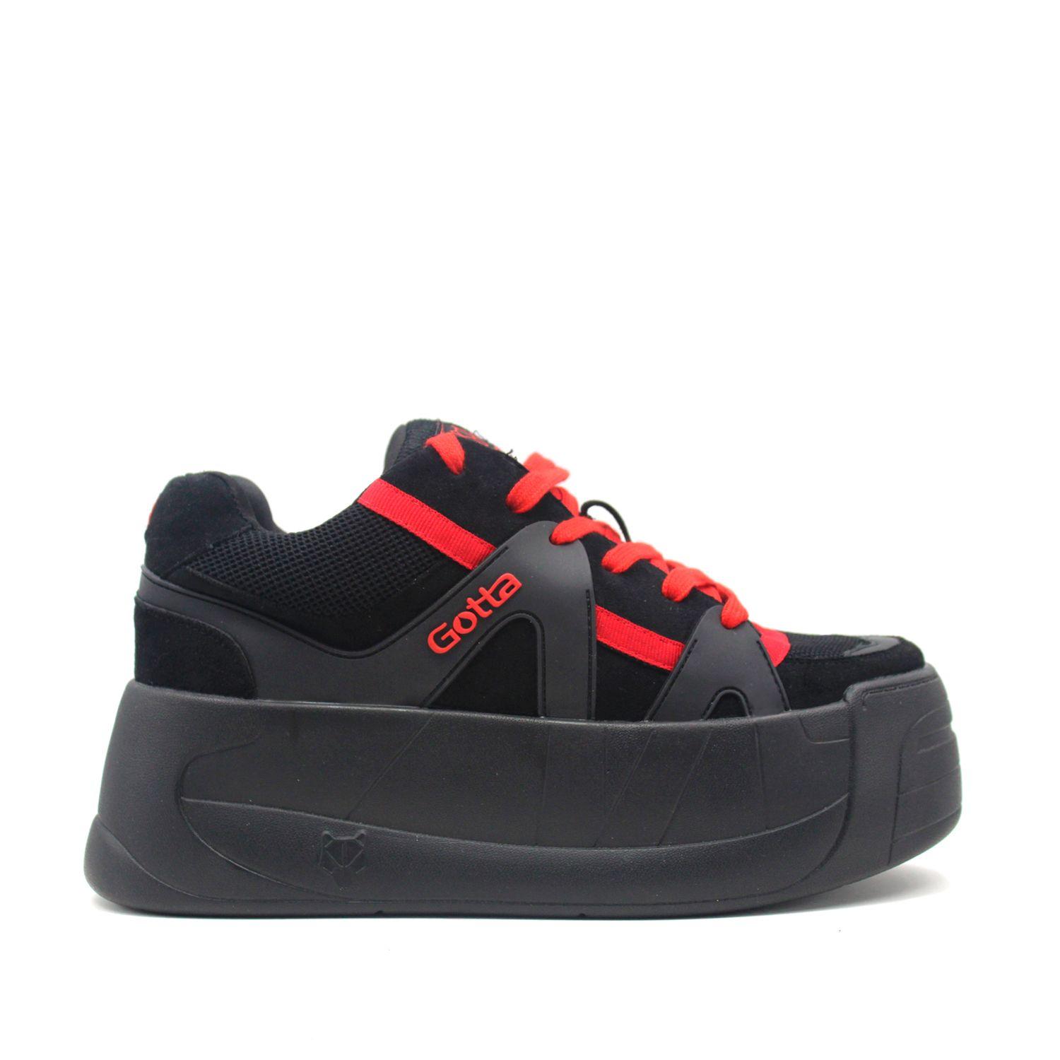 Zapatilla Negra Mujer C7324 Gotta-0