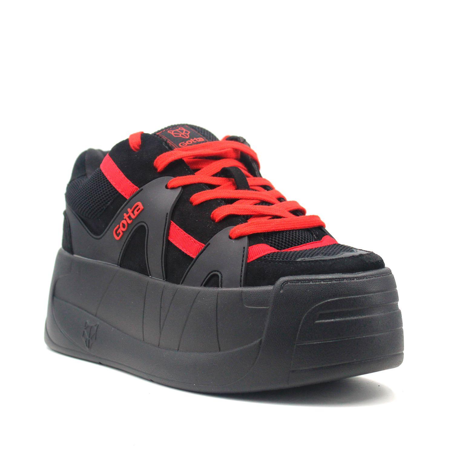 Zapatilla Negra Mujer C7324 Gotta-1