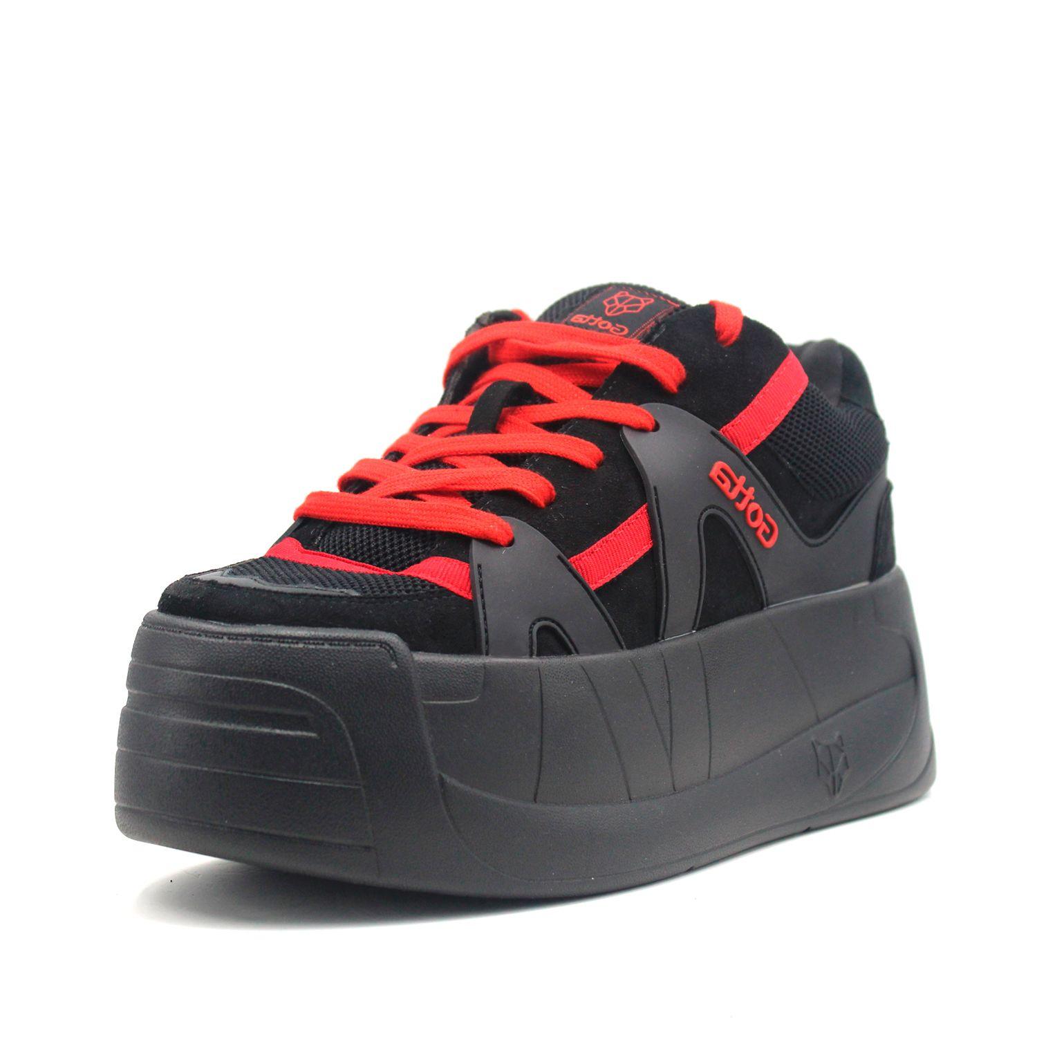 Zapatilla Negra Mujer C7324 Gotta-3