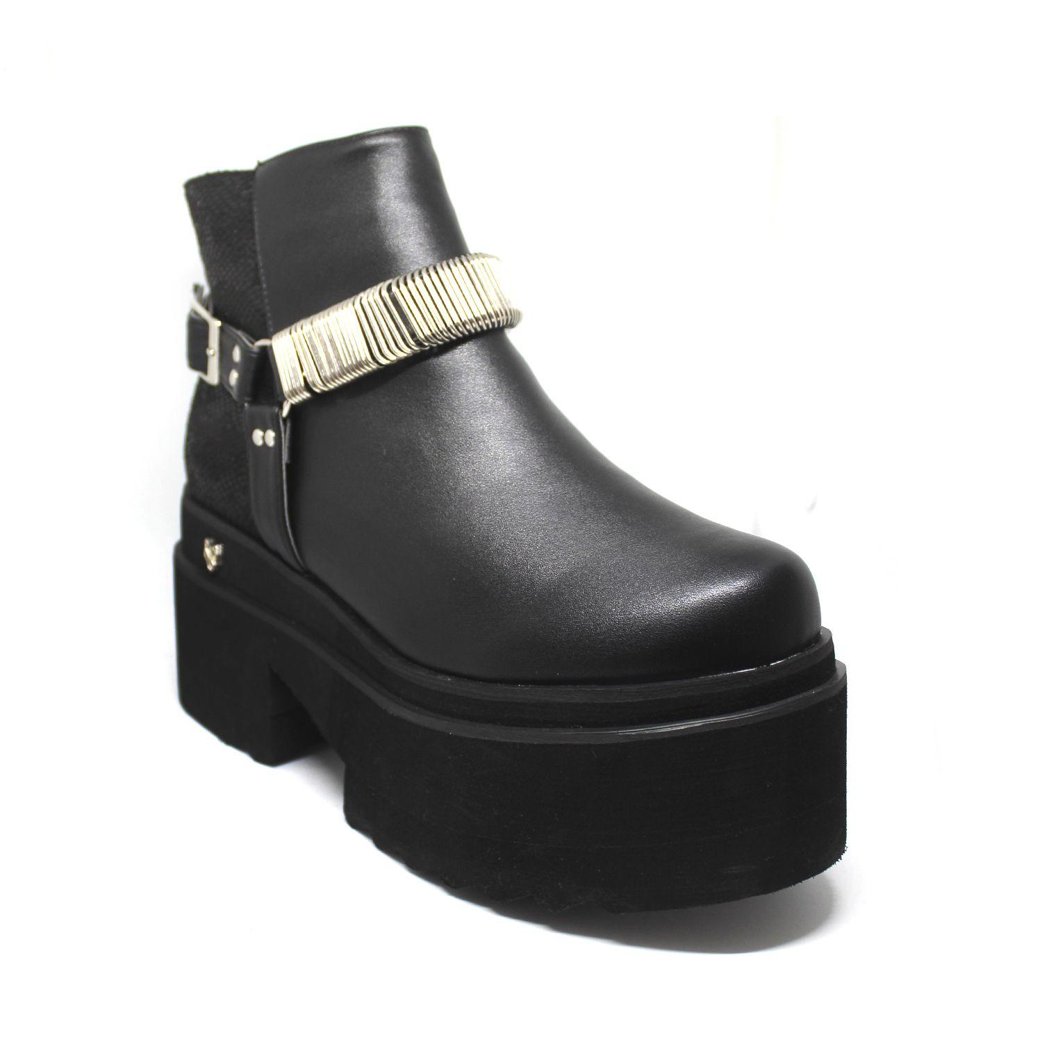 Botín Negro Mujer 15883 Gotta-1