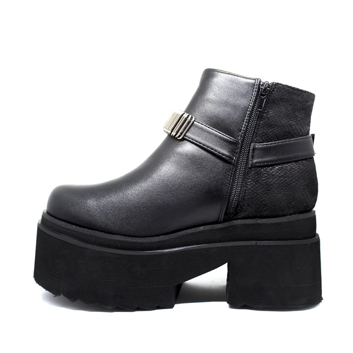 Botín Negro Mujer 15883 Gotta-4