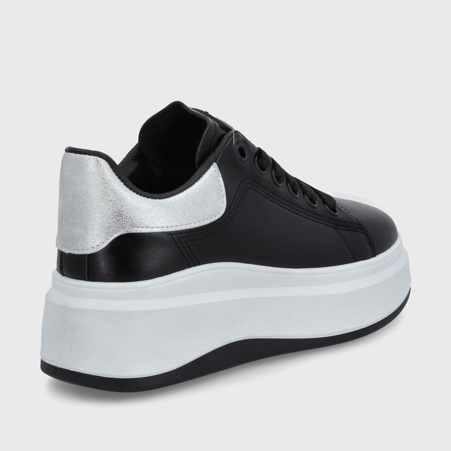 Zapatilla Negra Mujer 48021 Gotta-4