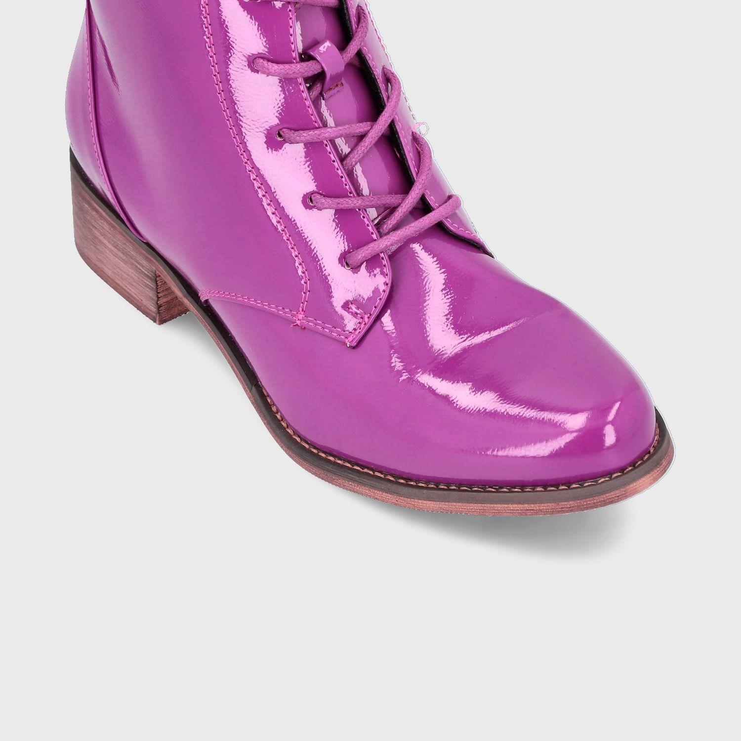 Botín Morado Charol Mujer 13551 Gotta-5