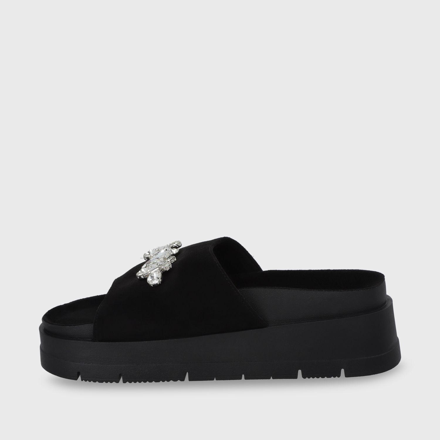 Sandalia Plataforma Negra Mujer 55232 Gotta-3