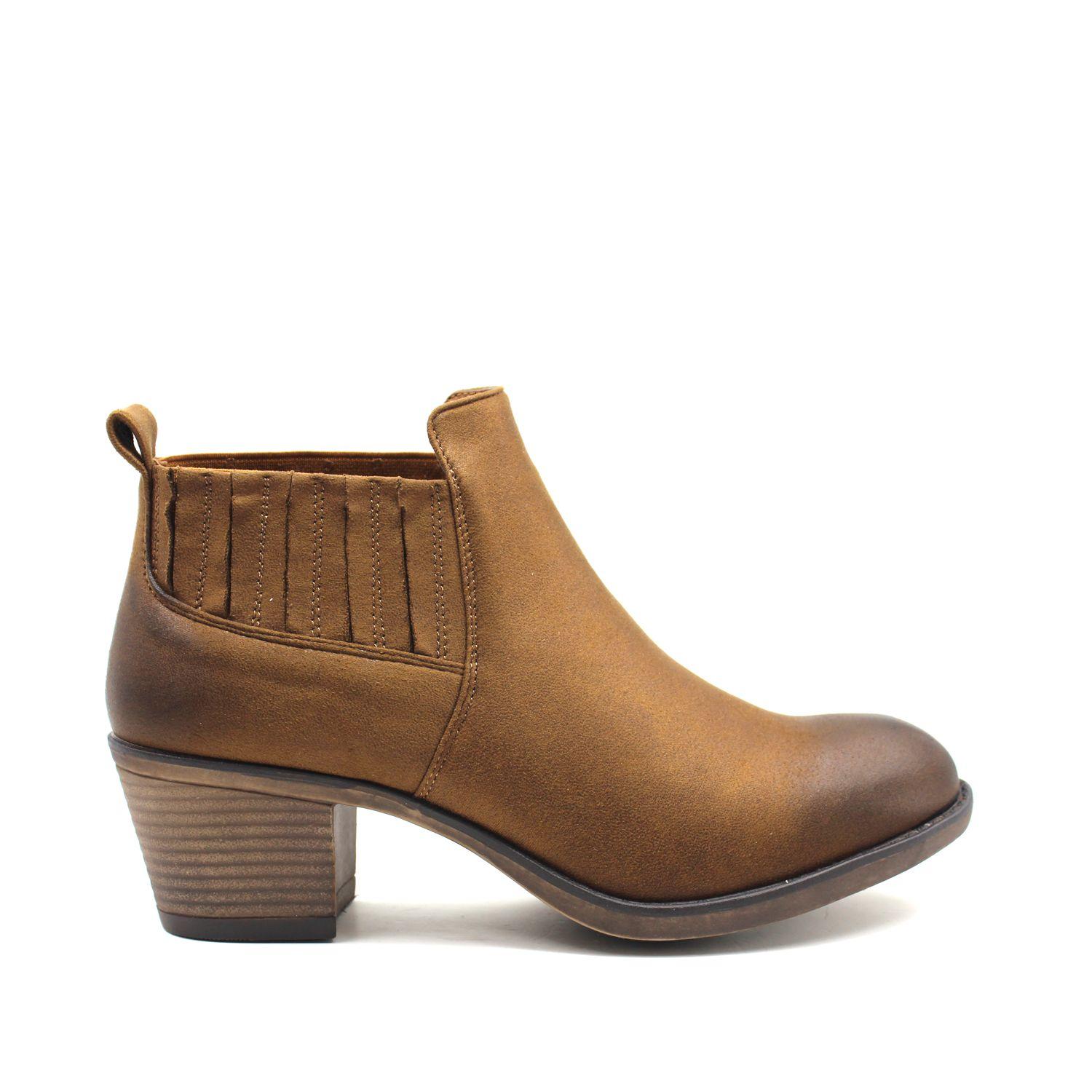 Botín Camel Mujer 92201 Gotta-0