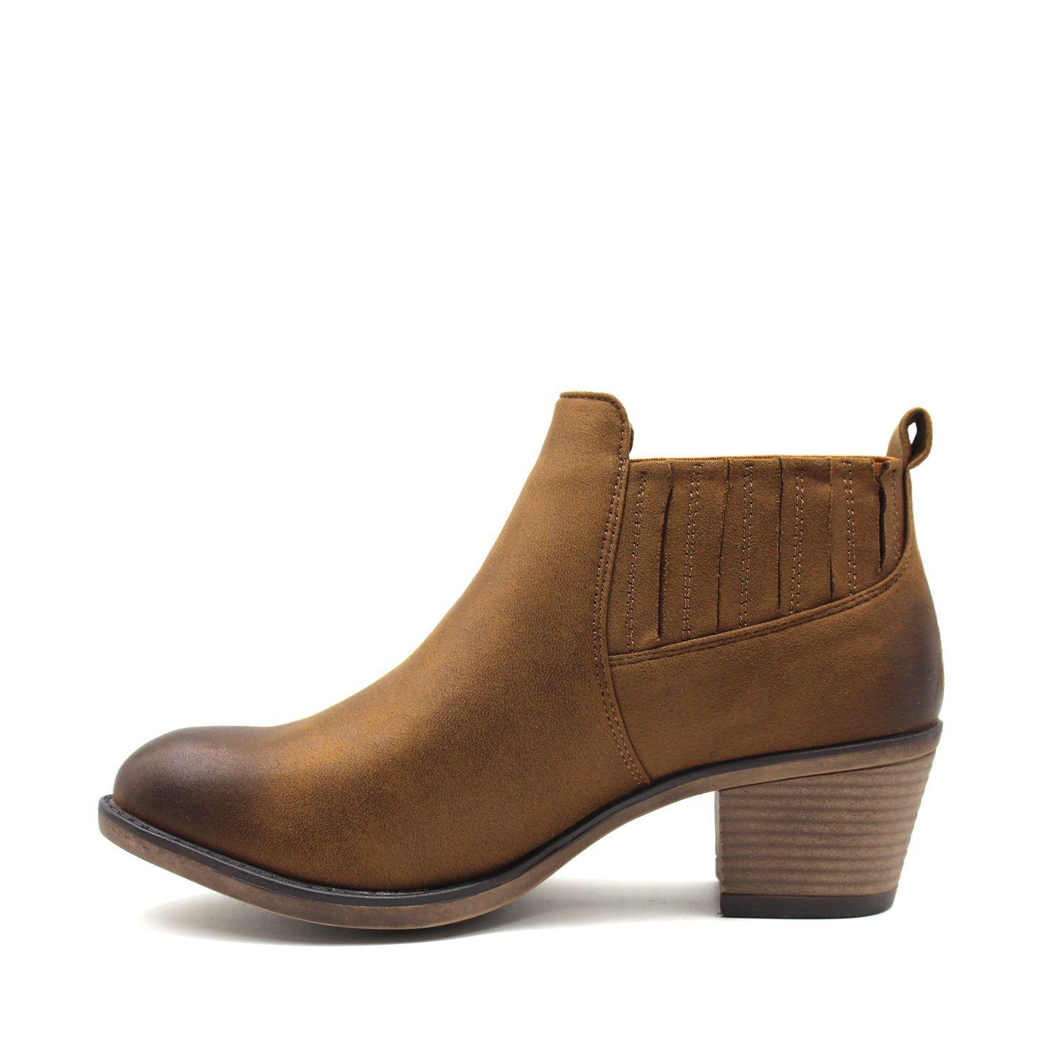 Botín Camel Mujer 92201 Gotta-3