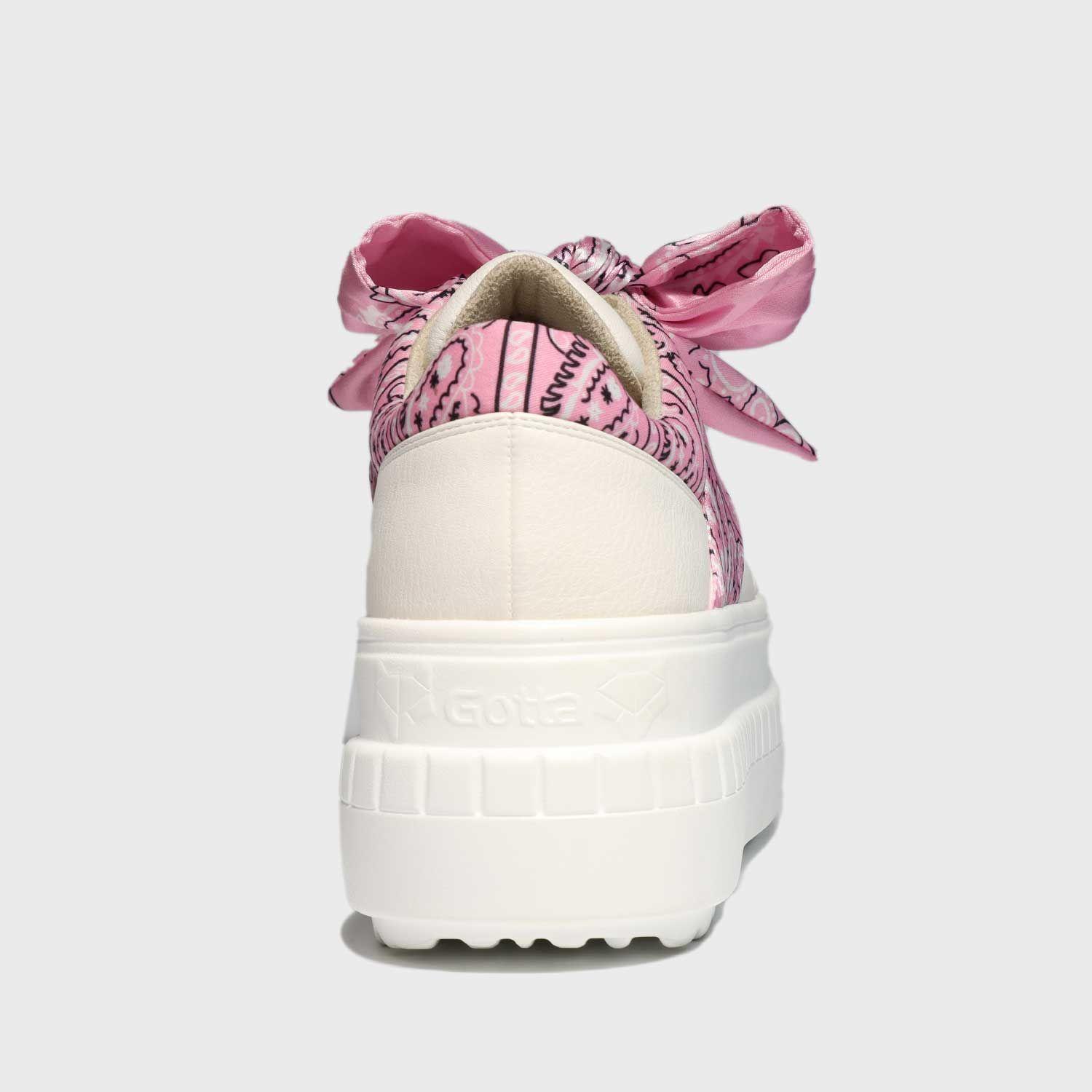 Zapatilla Blanca Estampada Mujer 13265 Gotta-4