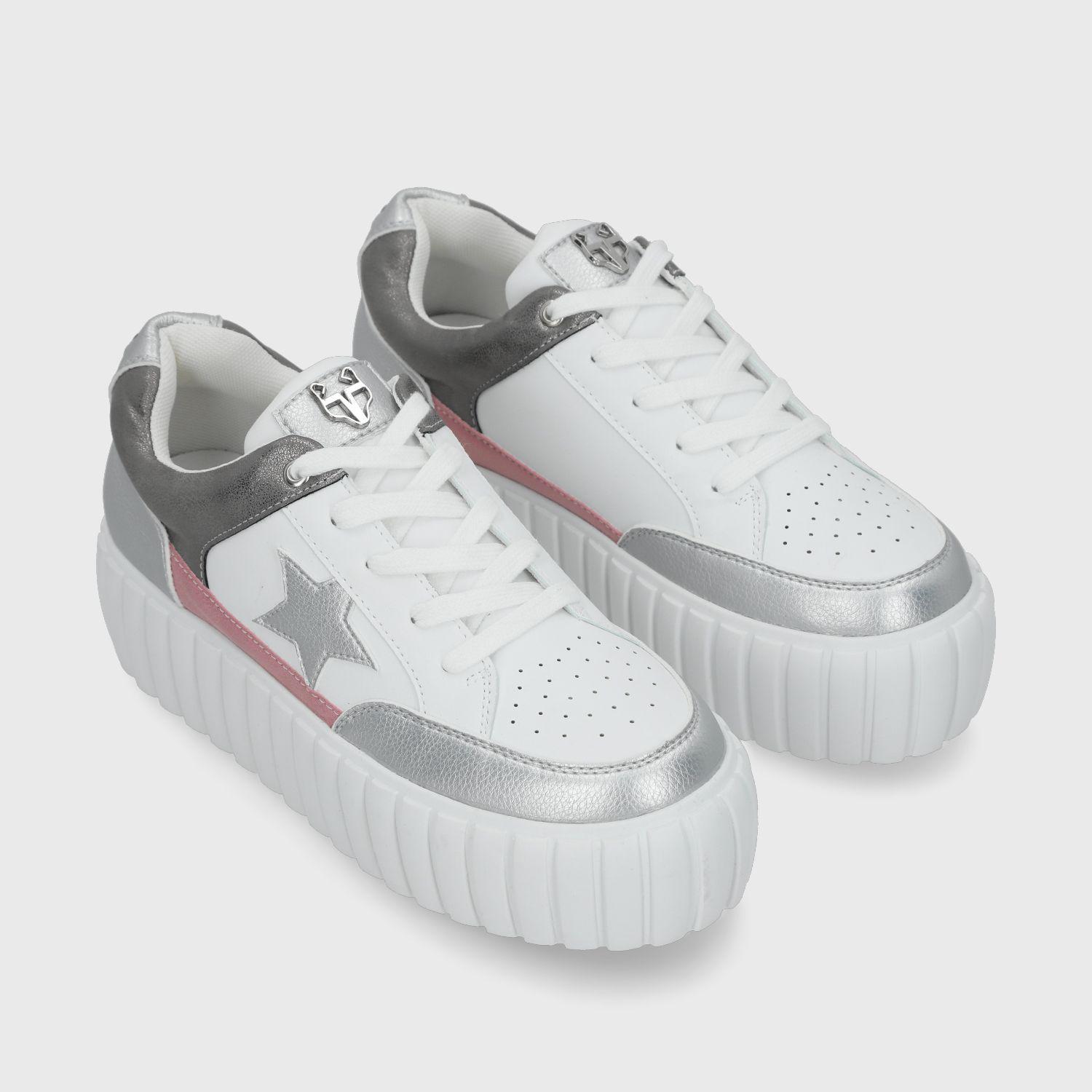 Zapatilla Blanca Mujer 43071 Gotta-2