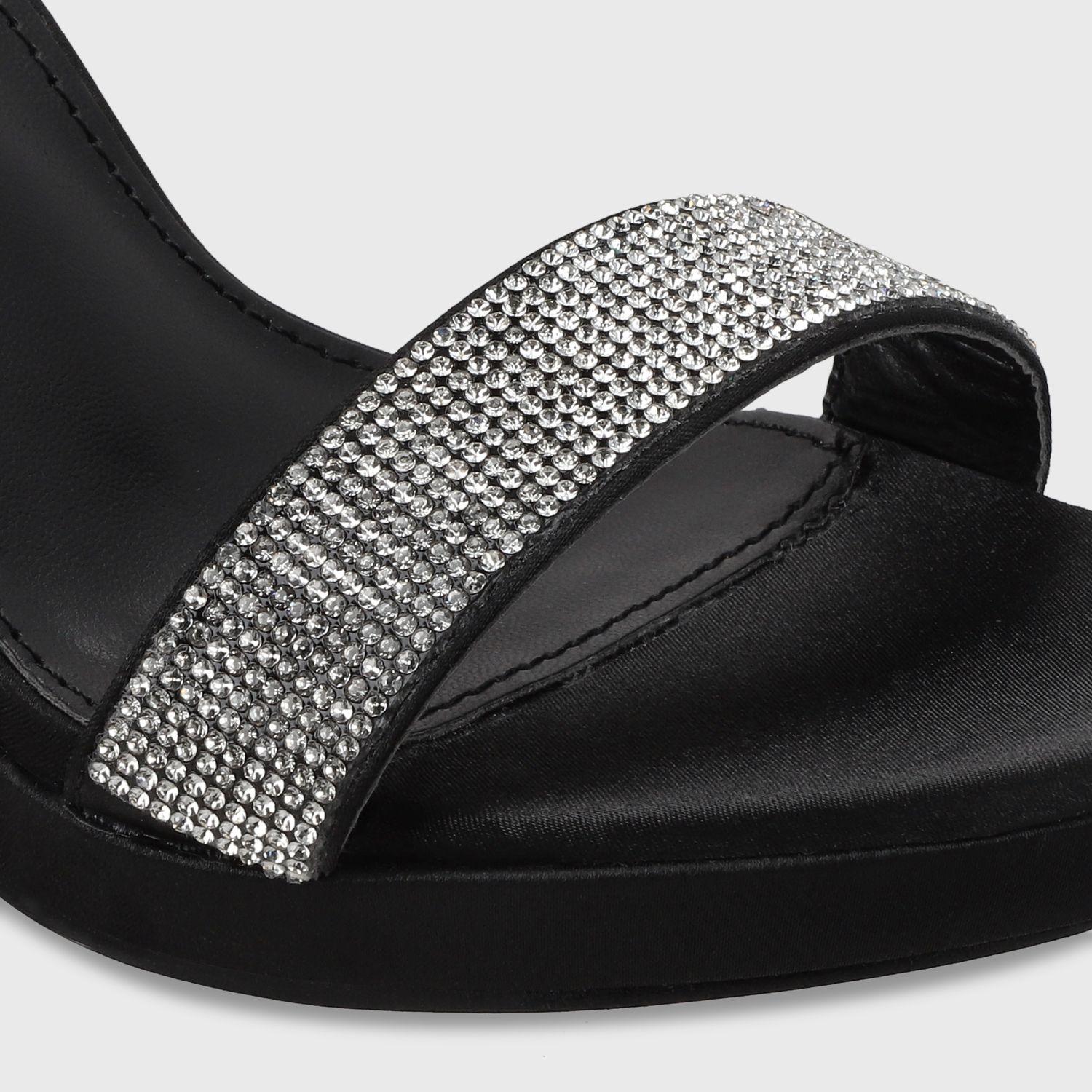 Sandalia Taco Negra Mujer 15835 Gotta-6