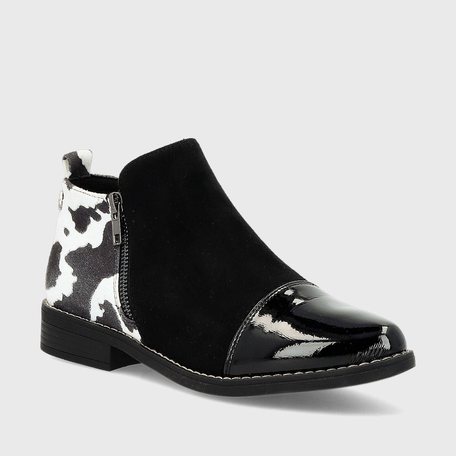 Botín Animal Print Mujer C7338 Gotta-1