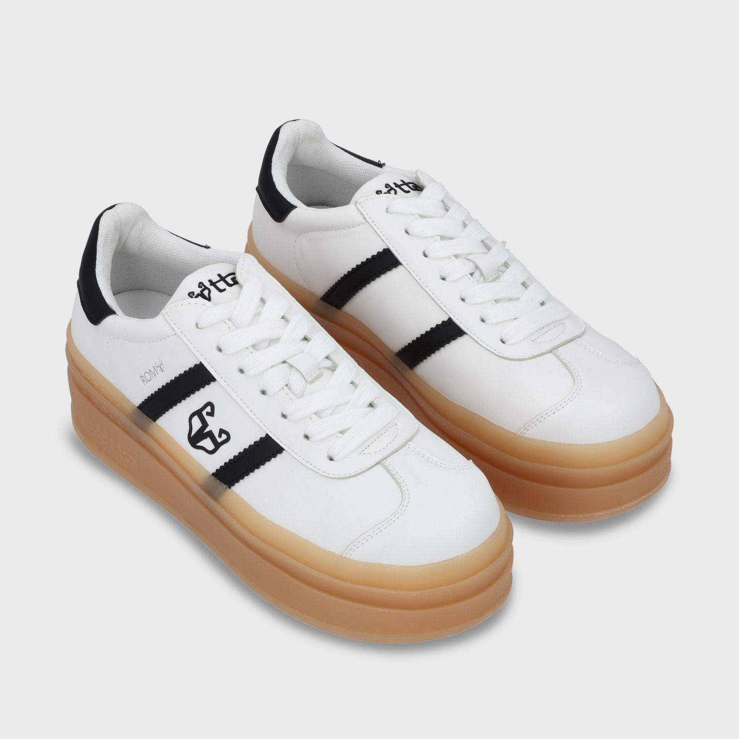 zapatilla Plataforma Blanco Mujer 53750 Gotta-2