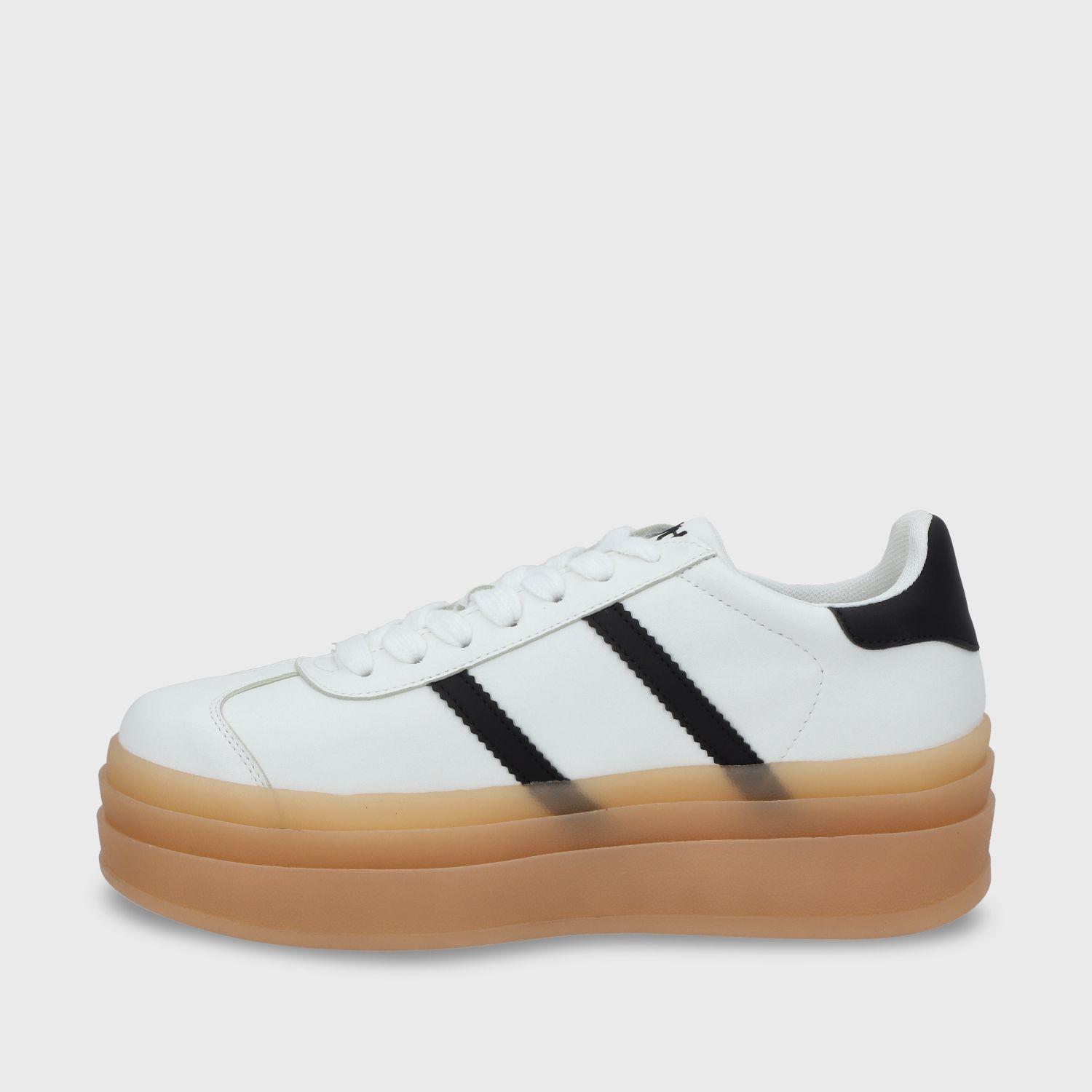 zapatilla Plataforma Blanco Mujer 53750 Gotta-3