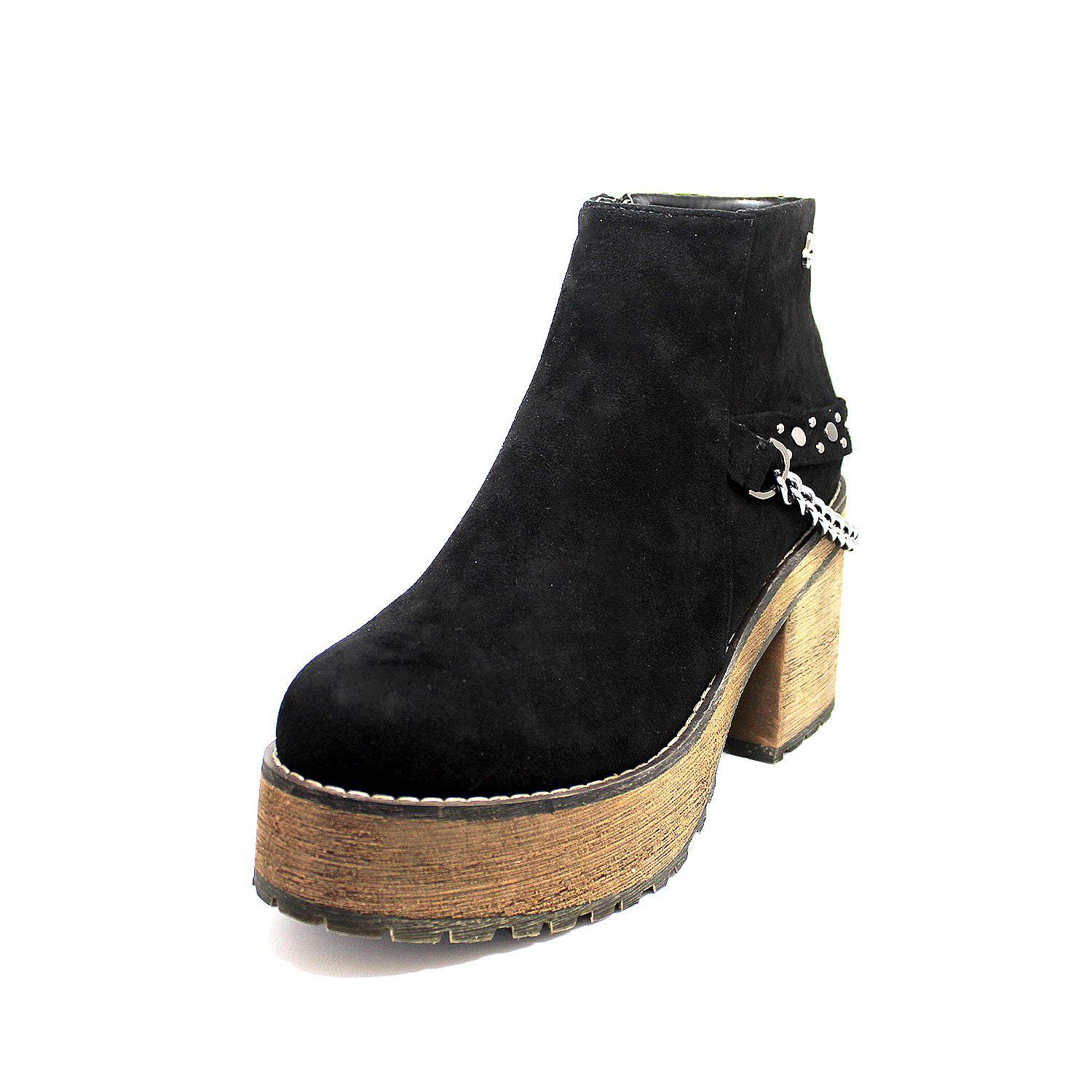 Botín Negro Mujer 15062 Gotta-5