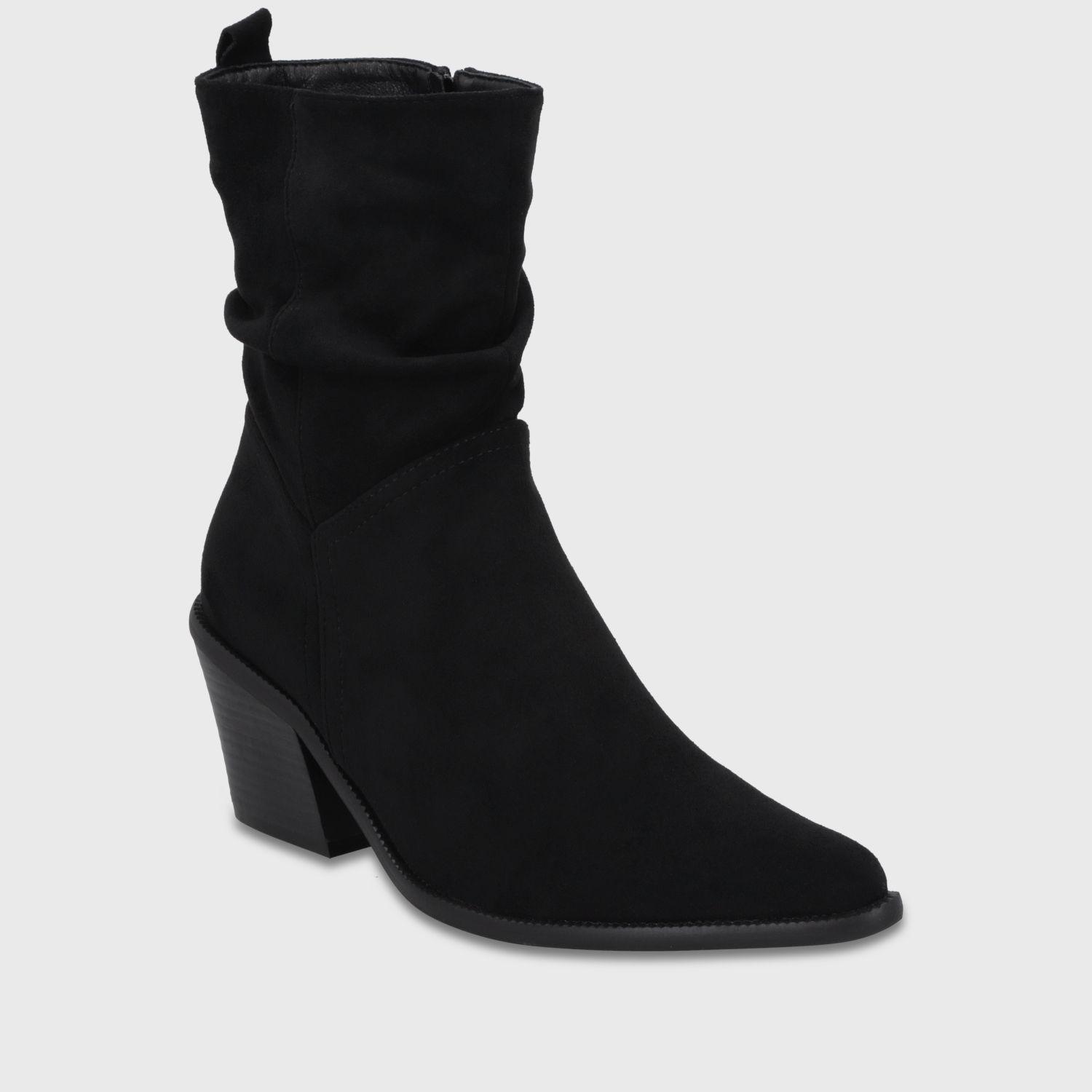 Botin Taco Negro Mujer 3376A1 Gotta-1