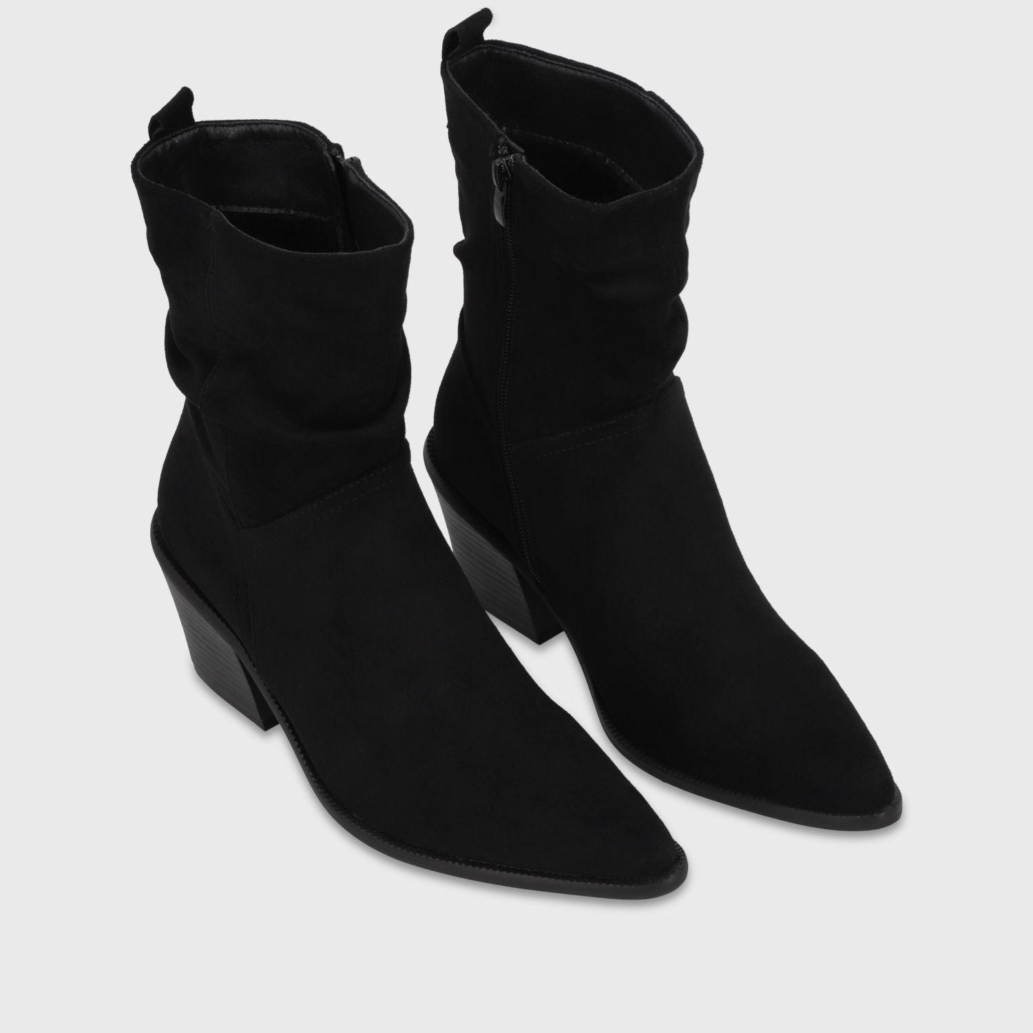 Botin Taco Negro Mujer 3376A1 Gotta-2