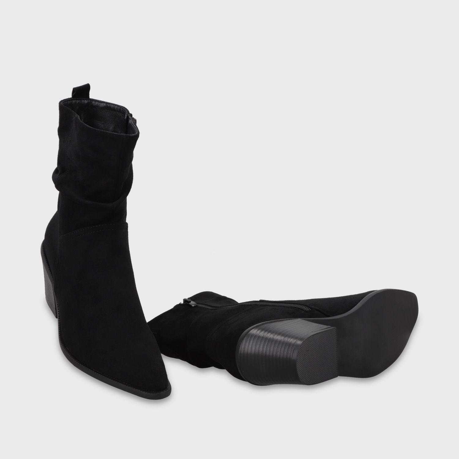 Botin Taco Negro Mujer 3376A1 Gotta-6