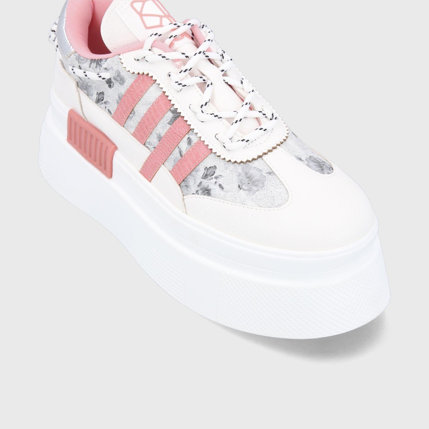 Zapatilla Plataforma Multicolor Mujer 13412 Gotta-5